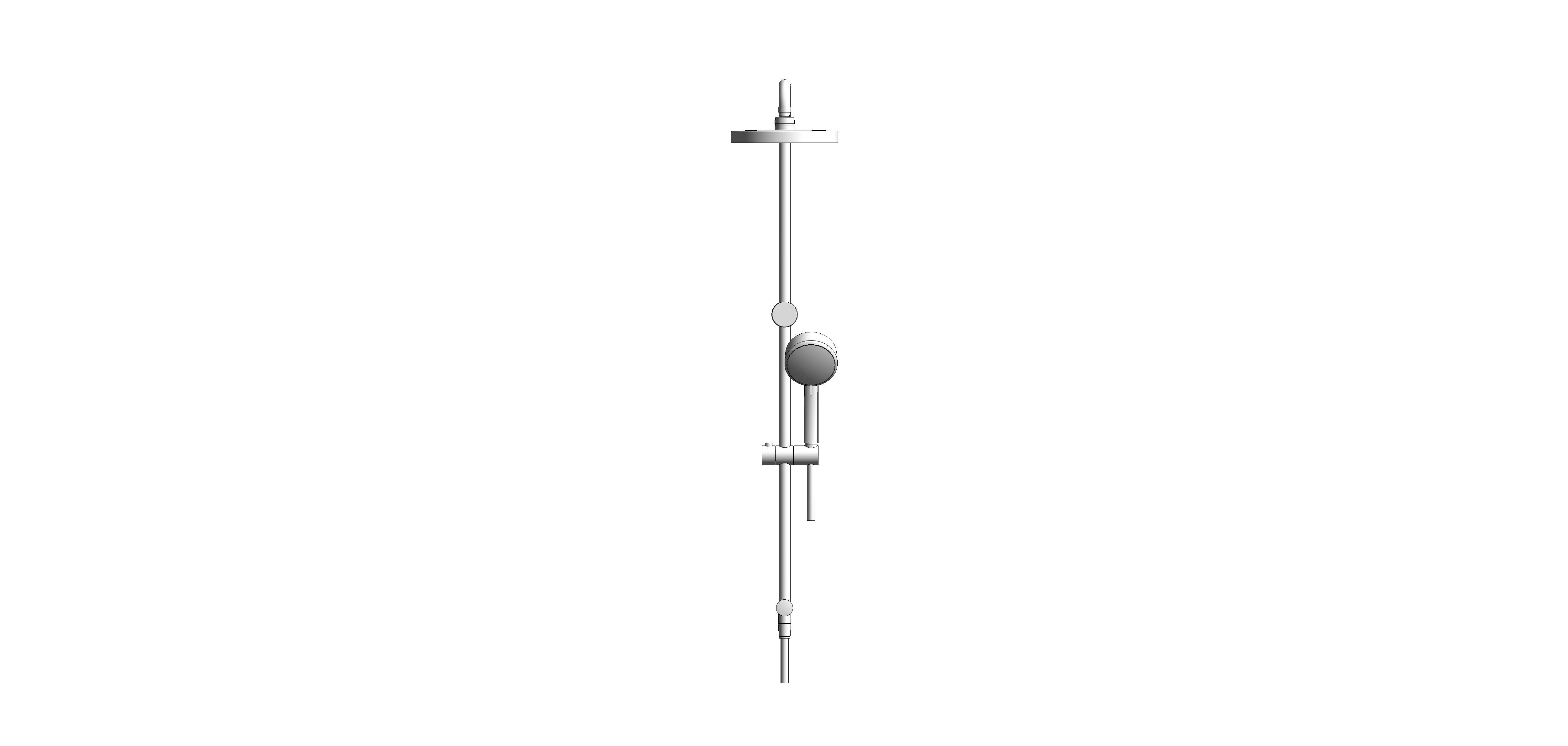 bimstore front image of the RetroFit 200 Shower System - 26609000 from Grohe