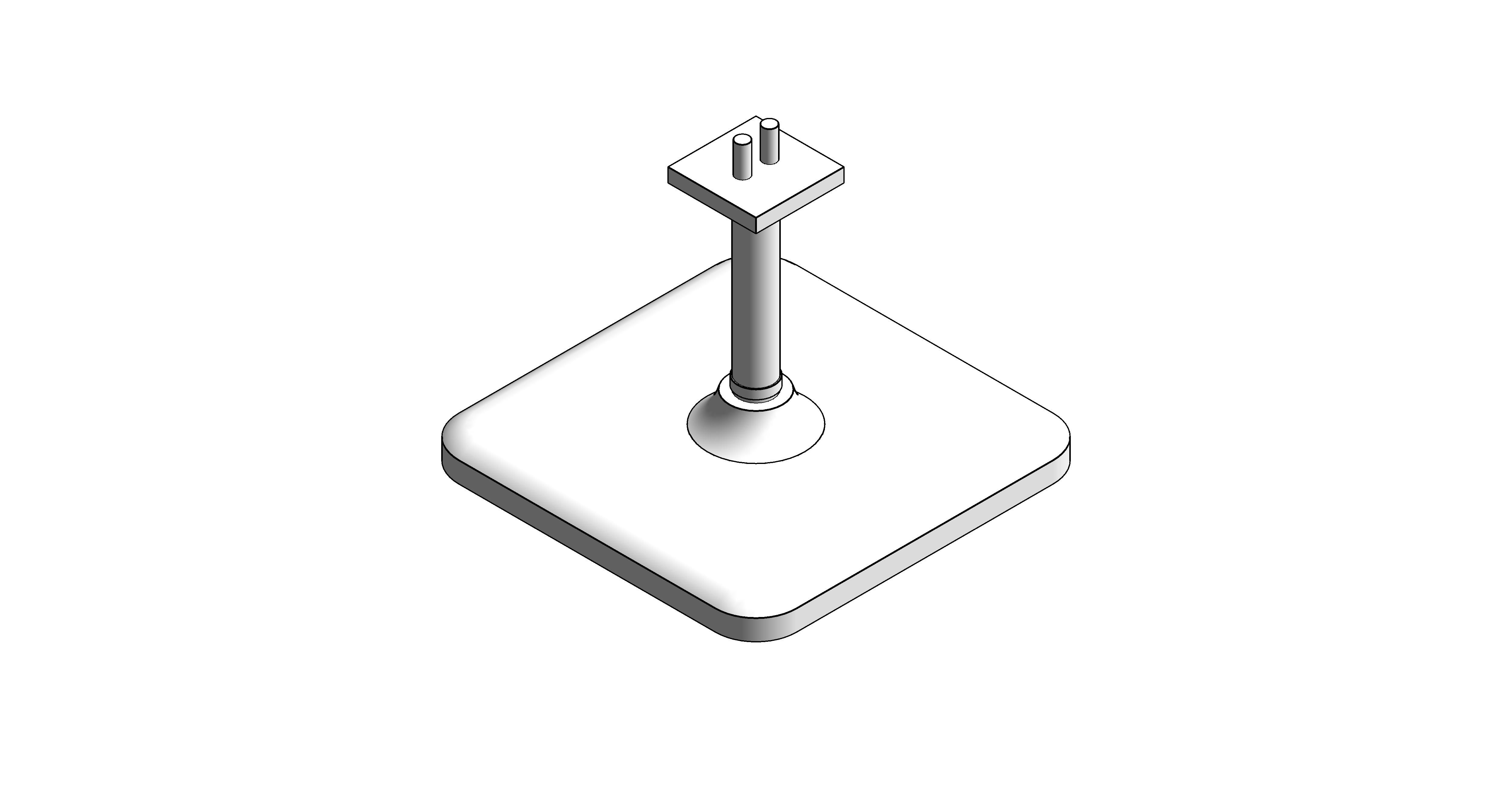 bimstore 3D image of the Tempesta - 250 Cube Head Shower Set - 26688000 from Grohe