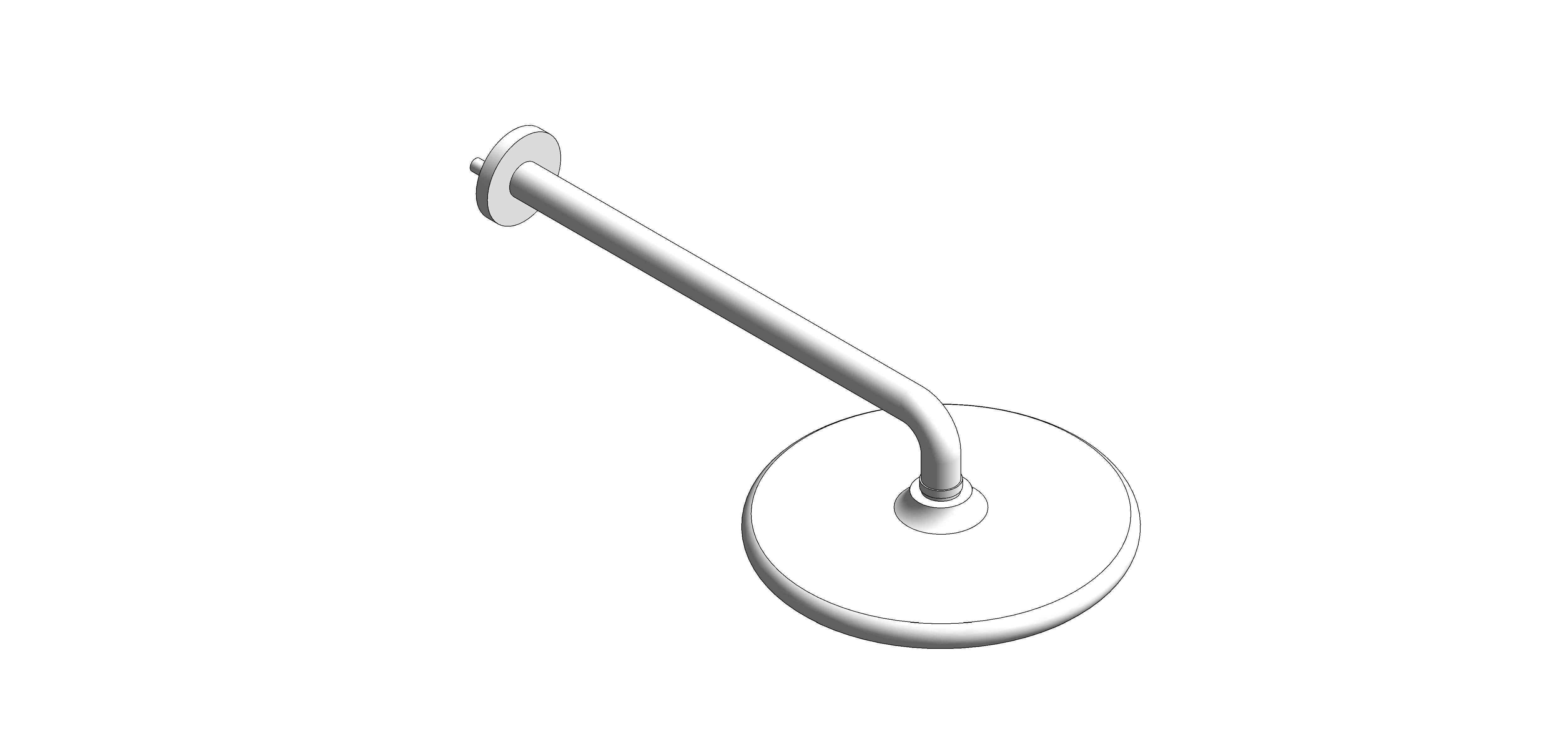bimstore 3D image of the Tempesta - 250 Head Shower Set - 26668000 from Grohe