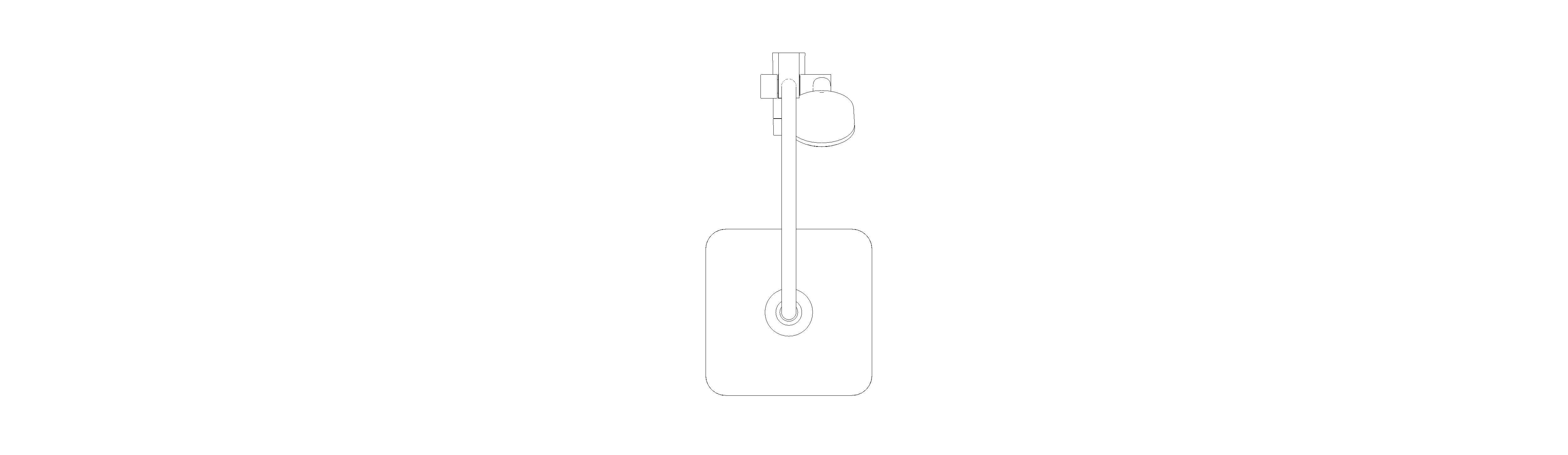 bimstore plan image of the Tempesta System - 250 Cube Shower System - 26694000 from Grohe