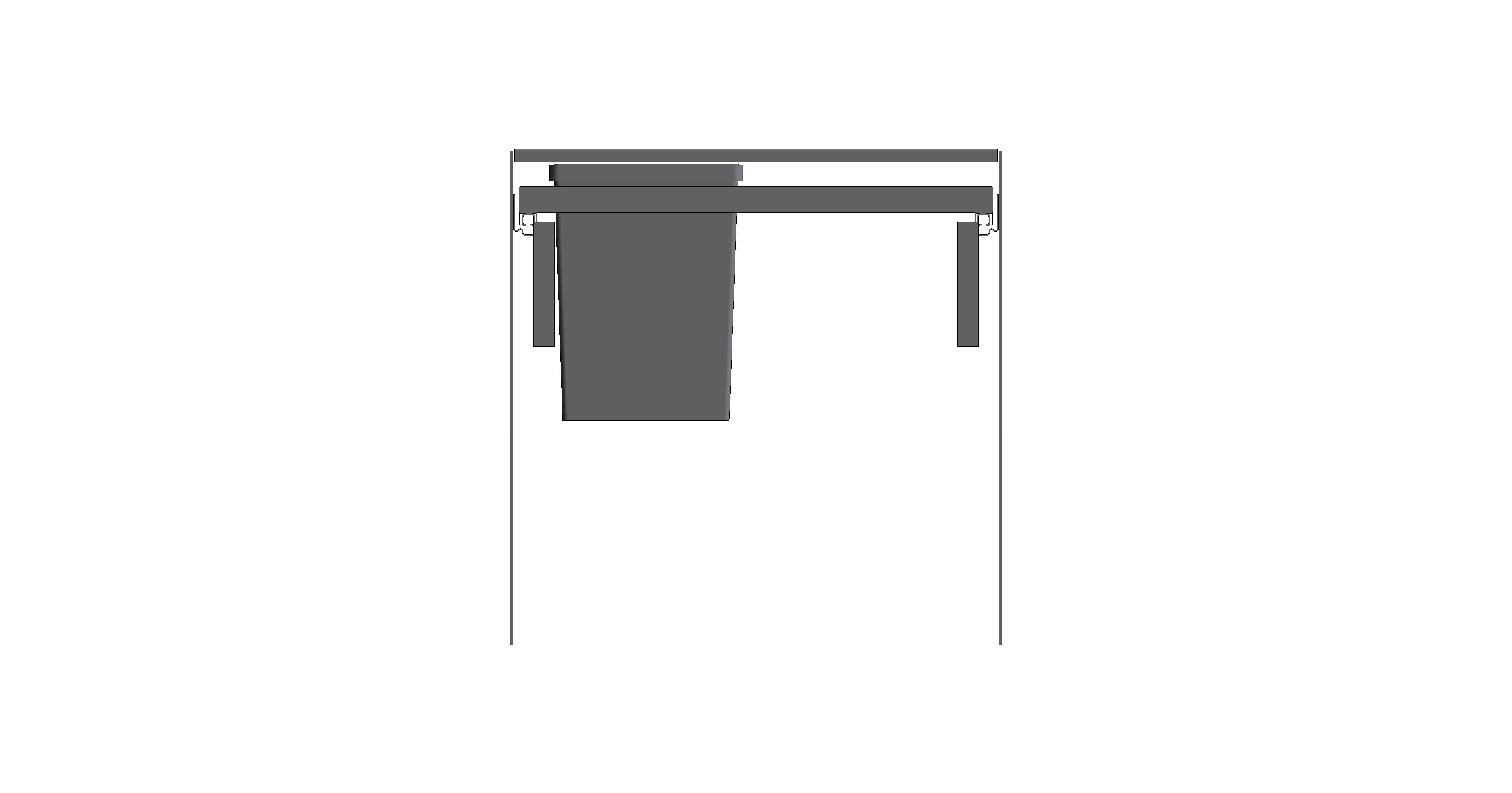 Product: Grohe - Waste separation system 60 cm - 8 l / 8 l - 40981000