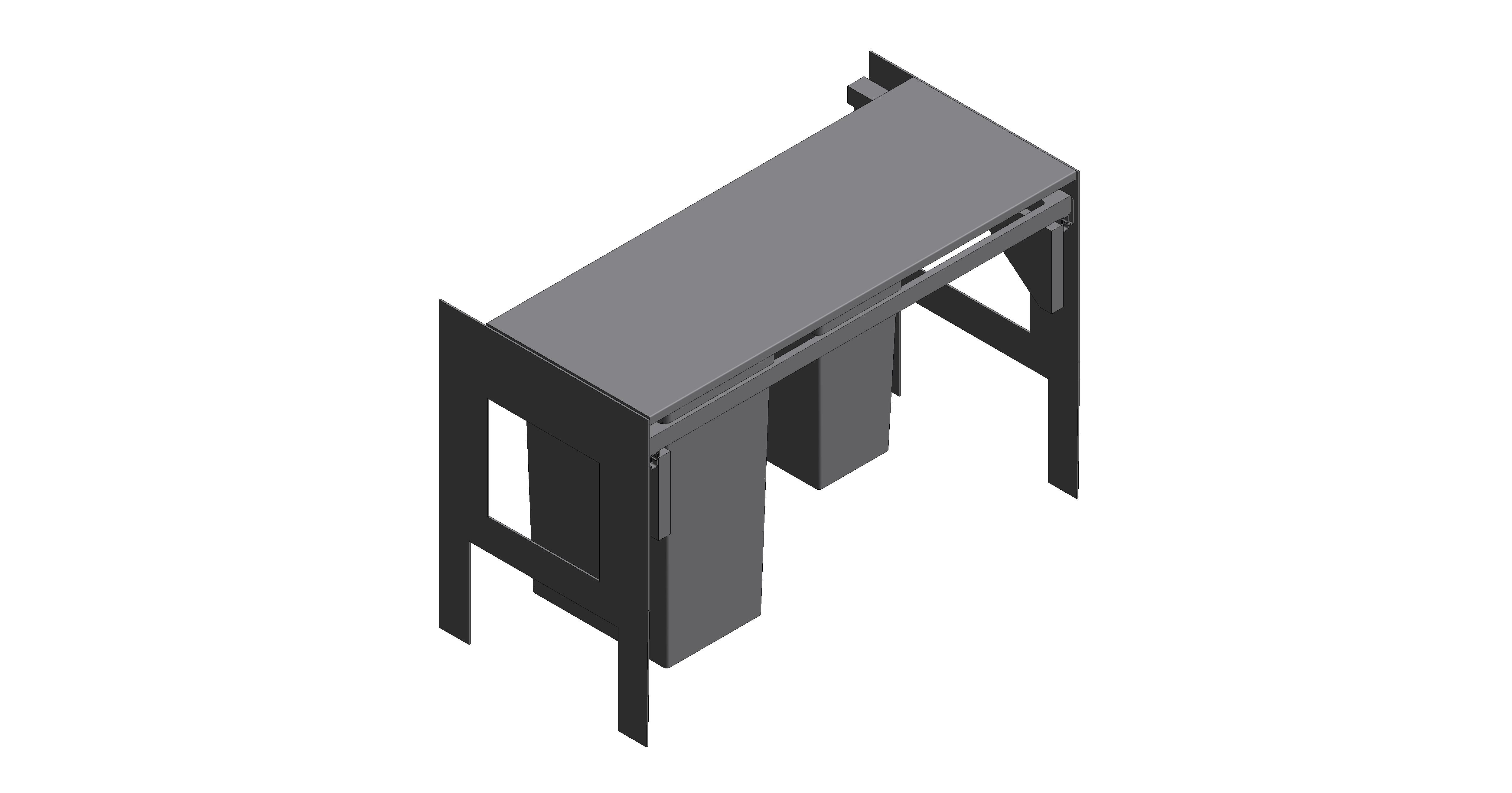 Product: Grohe - Waste separation system 90 cm - 11 l / 29 l - 40982000