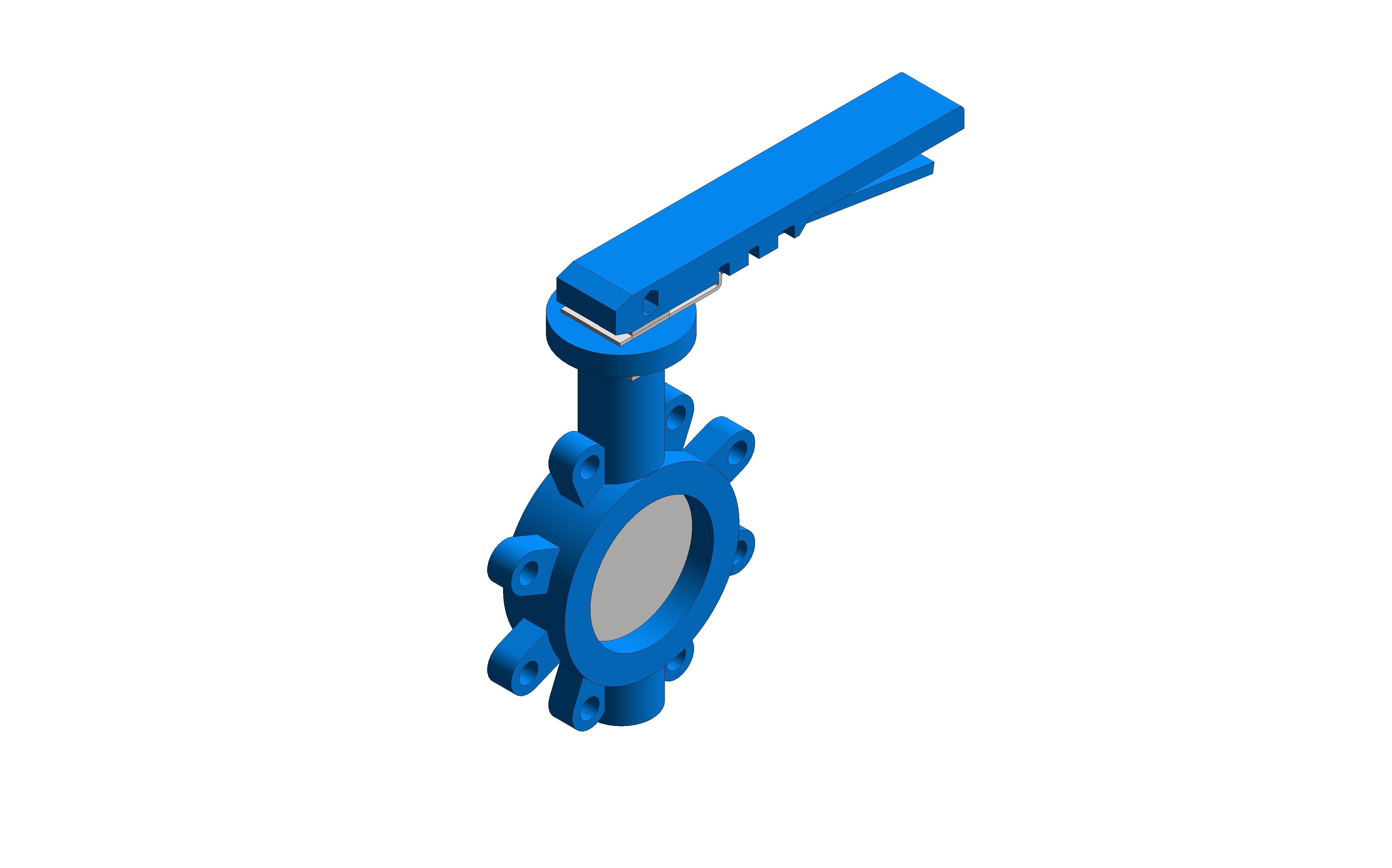 Product: Fig. 2870AL, 2871AL, 3870AL, 3871AL, 4870AML, 4871AL - Fully Lugged Lever Operated Butterfly Valves – Ductile Iron