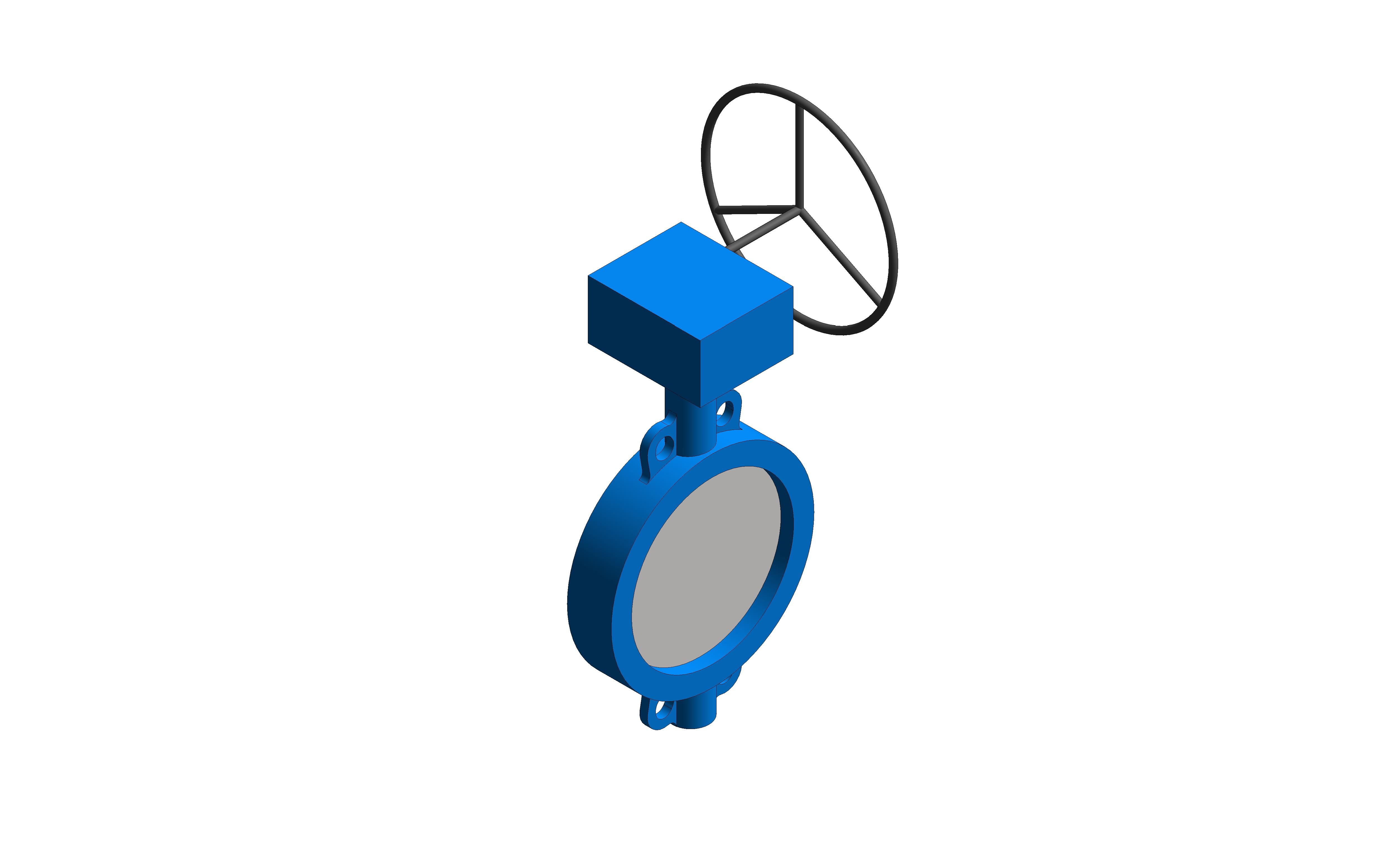 Product: Fig. 2850G, 2851AG, 3850AG, 3851AG, 4850AG, 4851AG - Semi-Lugged Wafer Pattern Gearbox Operated Butterfly Valves – Ductile Iron