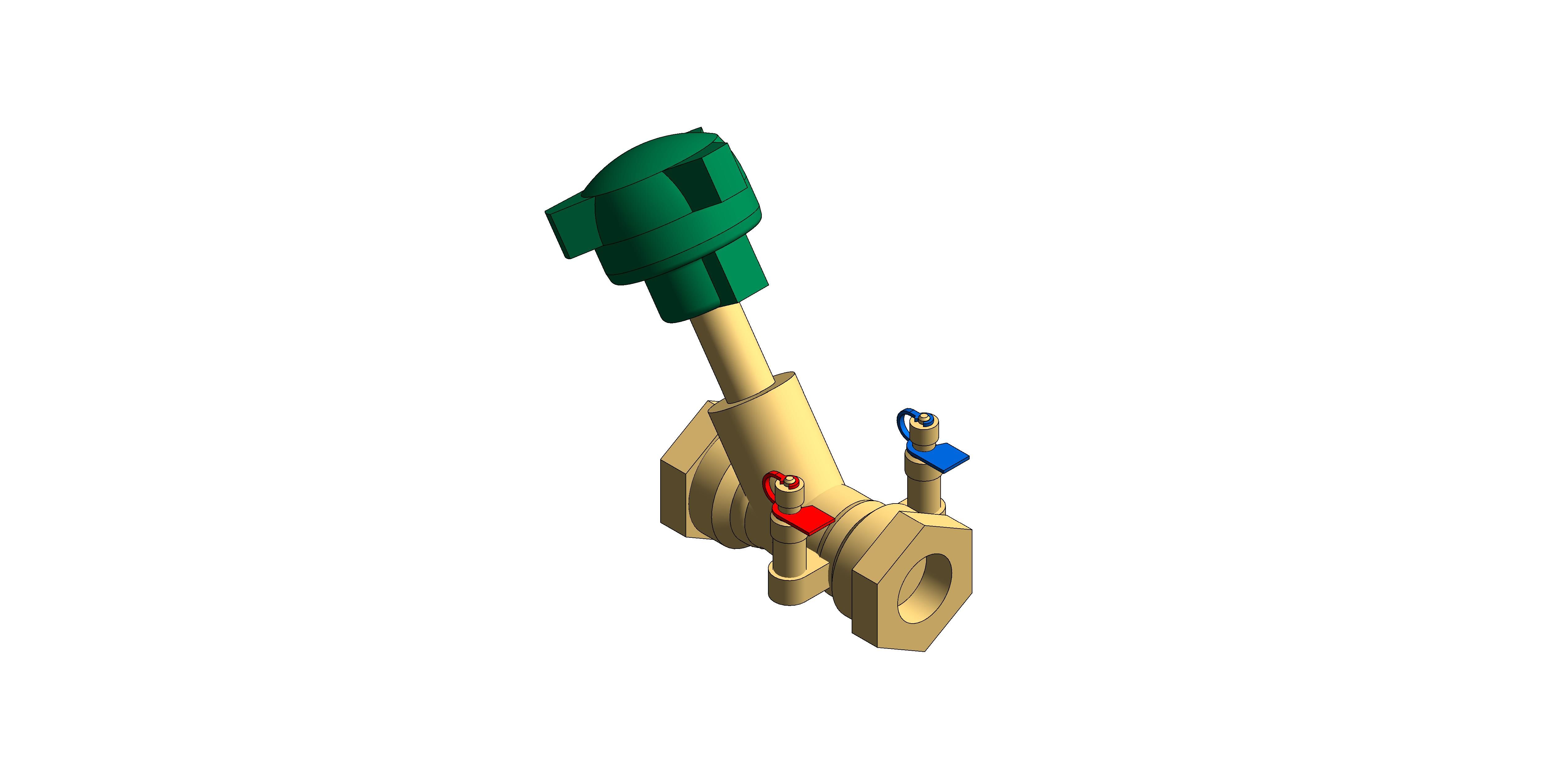 Product: Fig. 1732 - Fixed Orifice Double Regulating Valve - Bronze