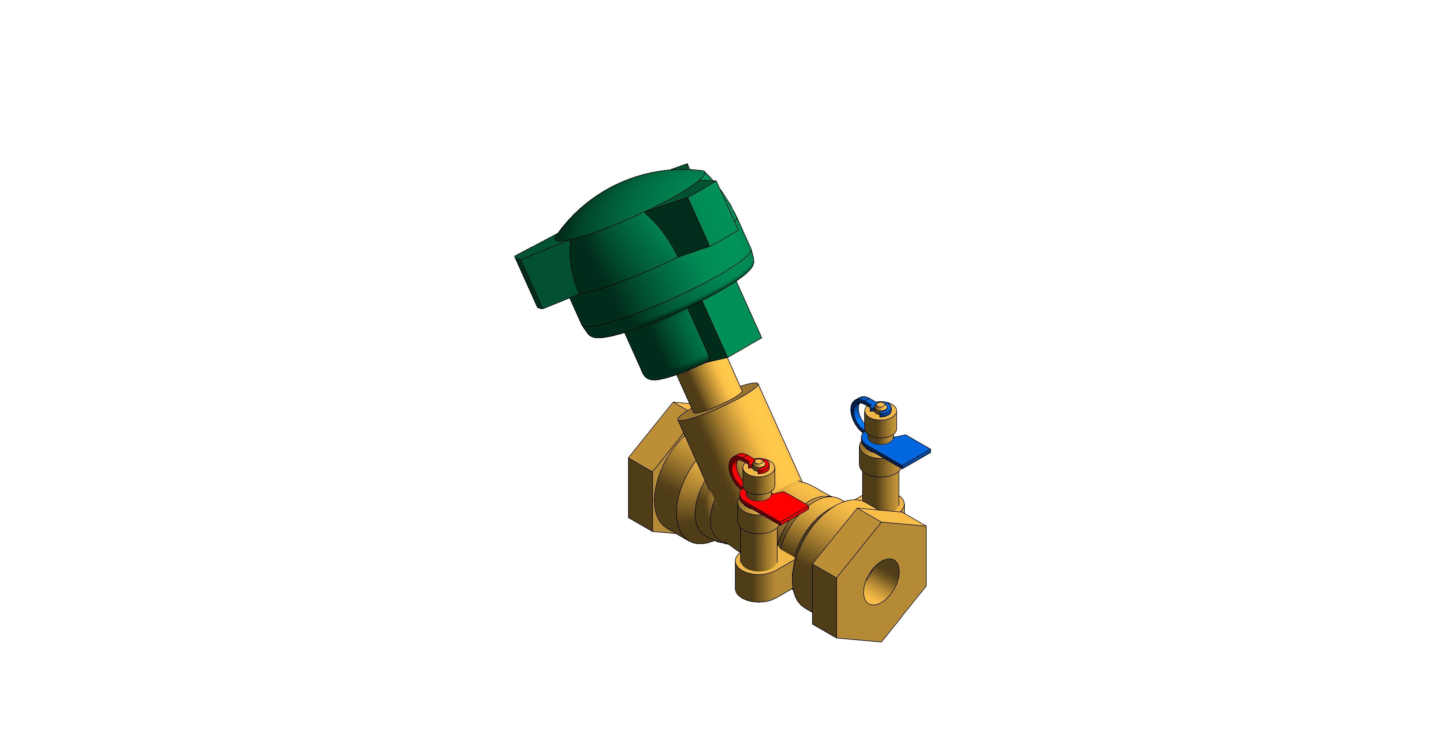 Product: Fig. 1732M - Fixed Orifice Double Regulating Valve - Bronze