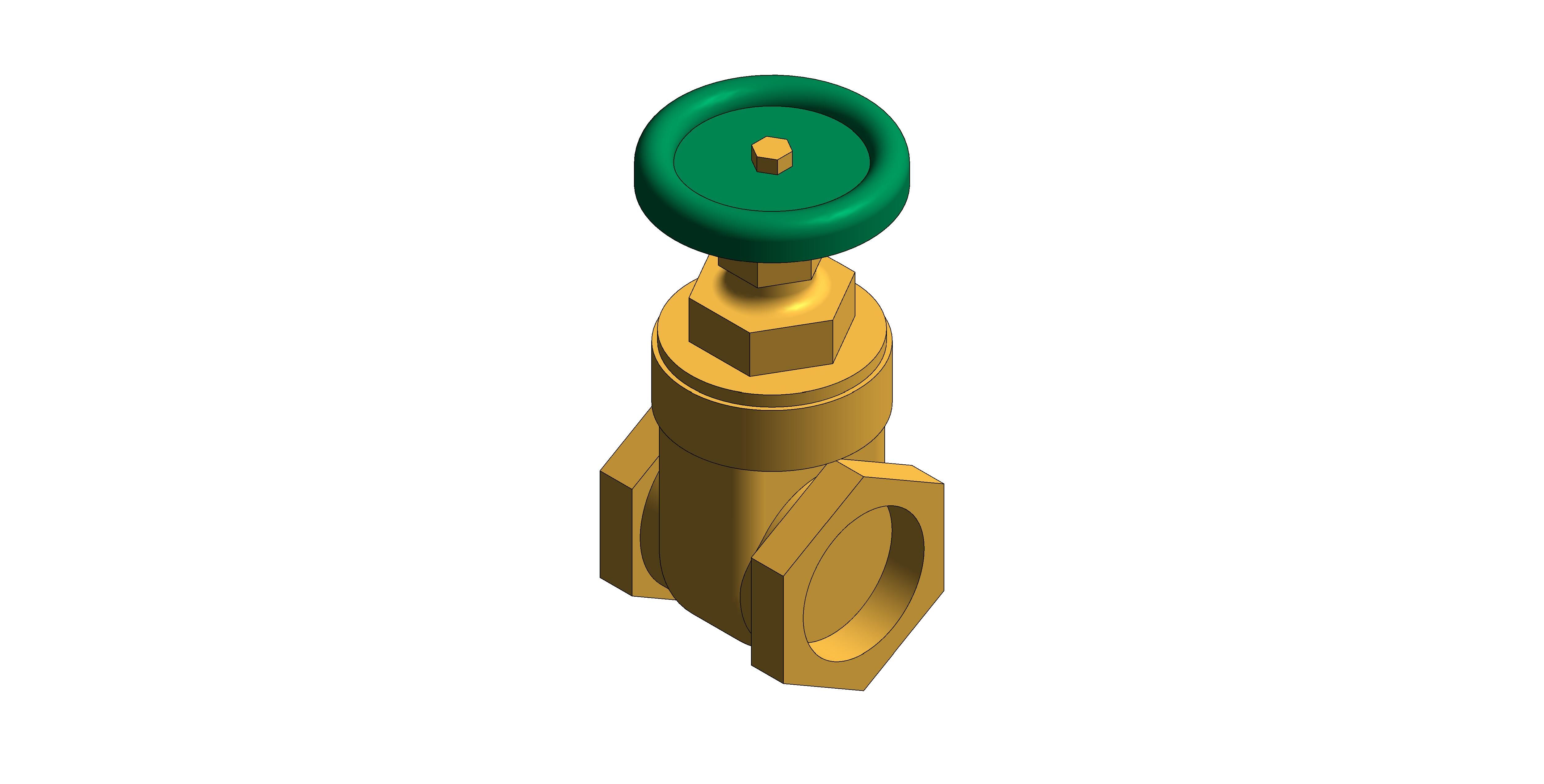Product: Fig. 30 - Gate Valve - DZR Brass