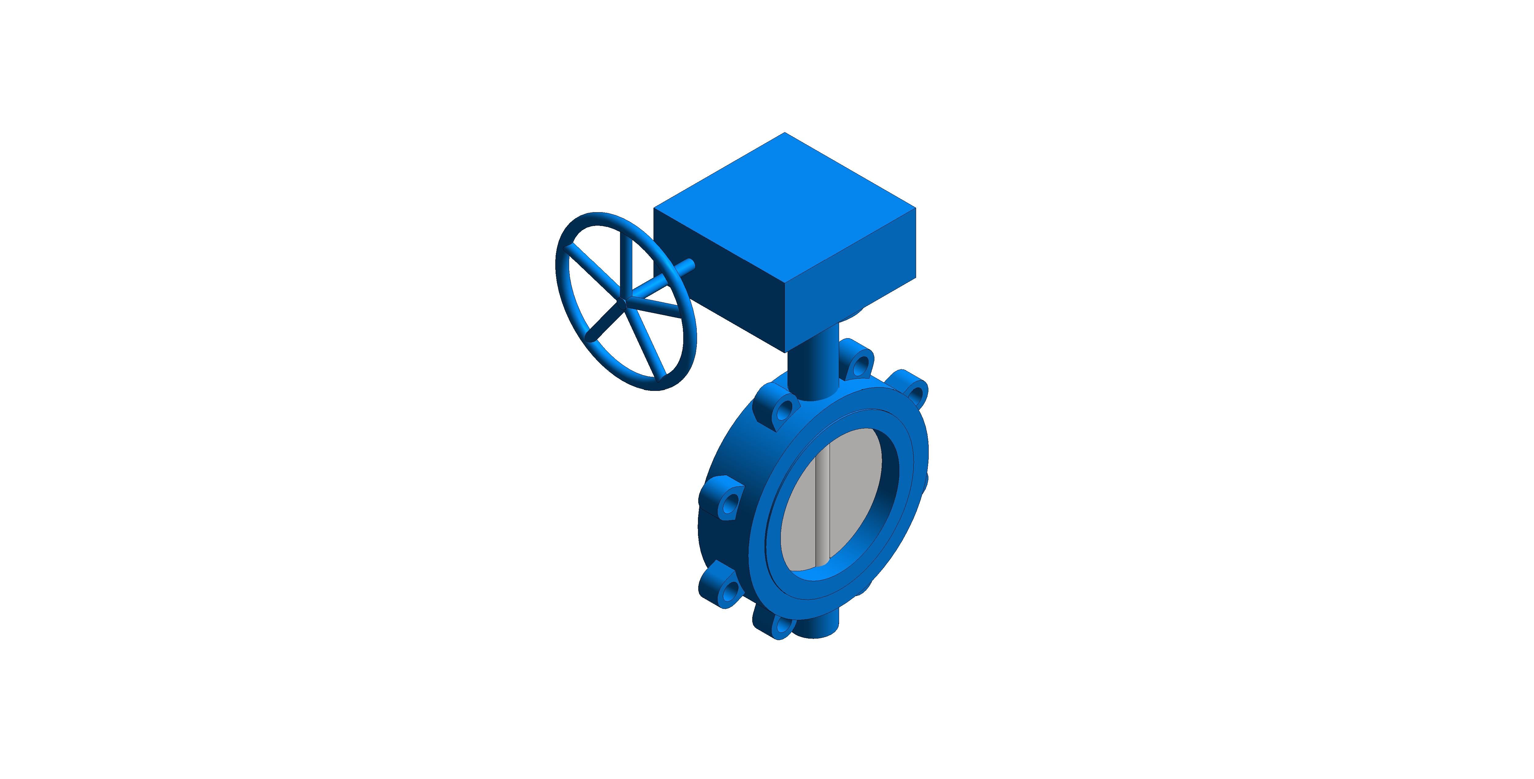 Product: Fig. 3870MG - Fully-Lugged Gearbox Operated Butterfly Valve