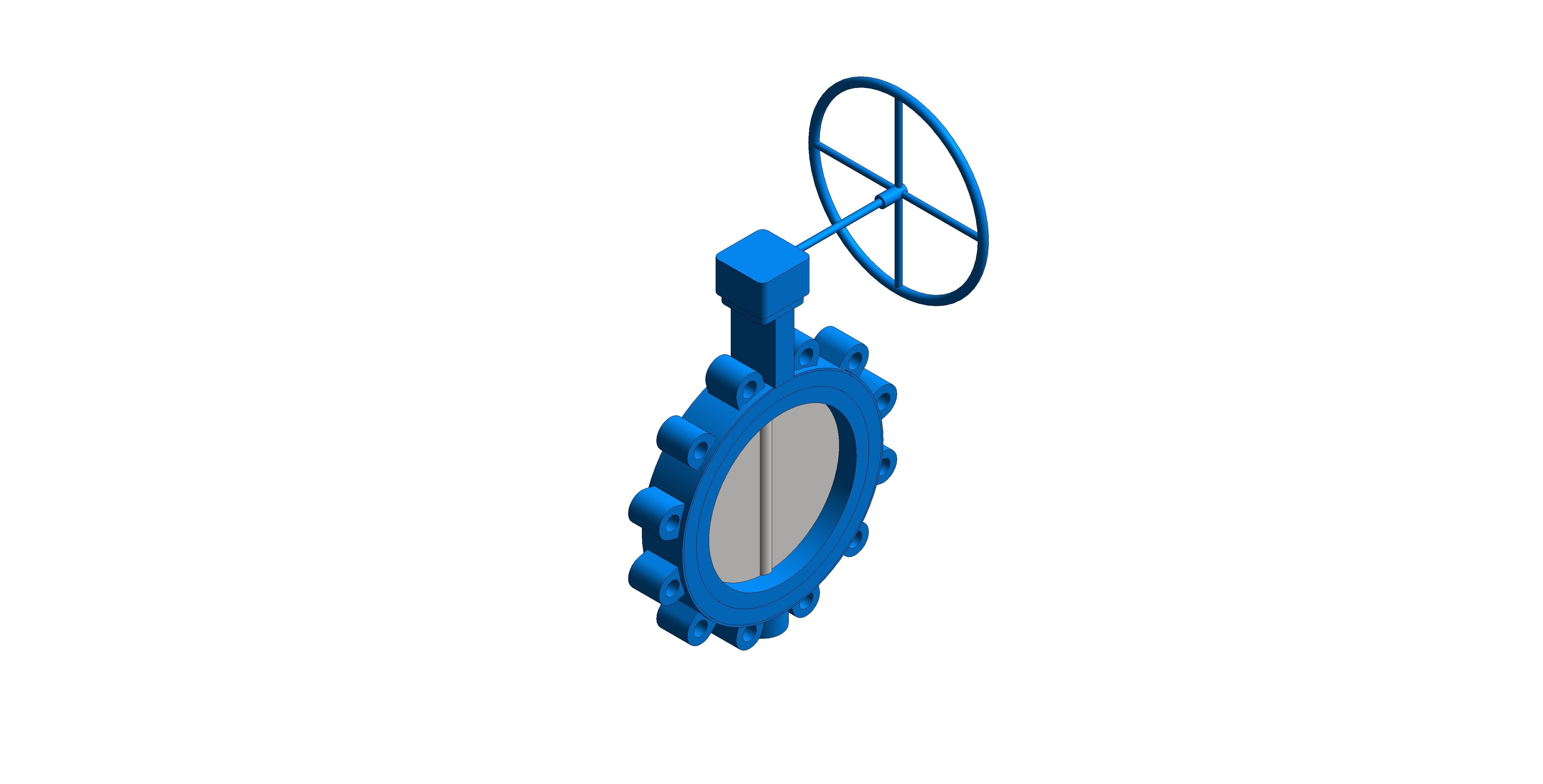 Product: Fig. 4925G - Gearbox Operated Butterfly Valve - Ductile Iron