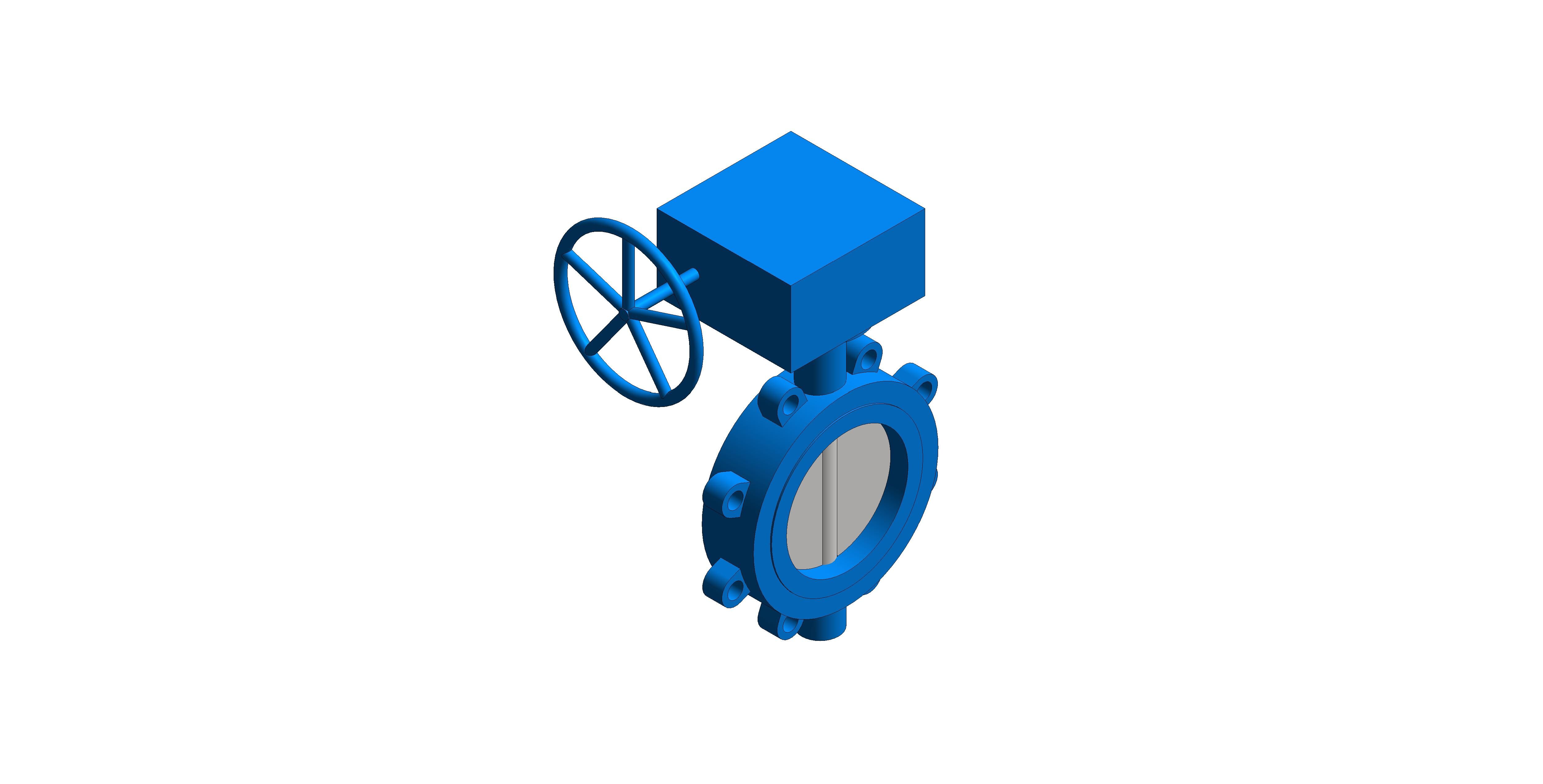 Product: Fig. 971G - Fully-Lugged Gearbox Operated Butterfly Valve - Ductile Iron (2019-2025 Design)