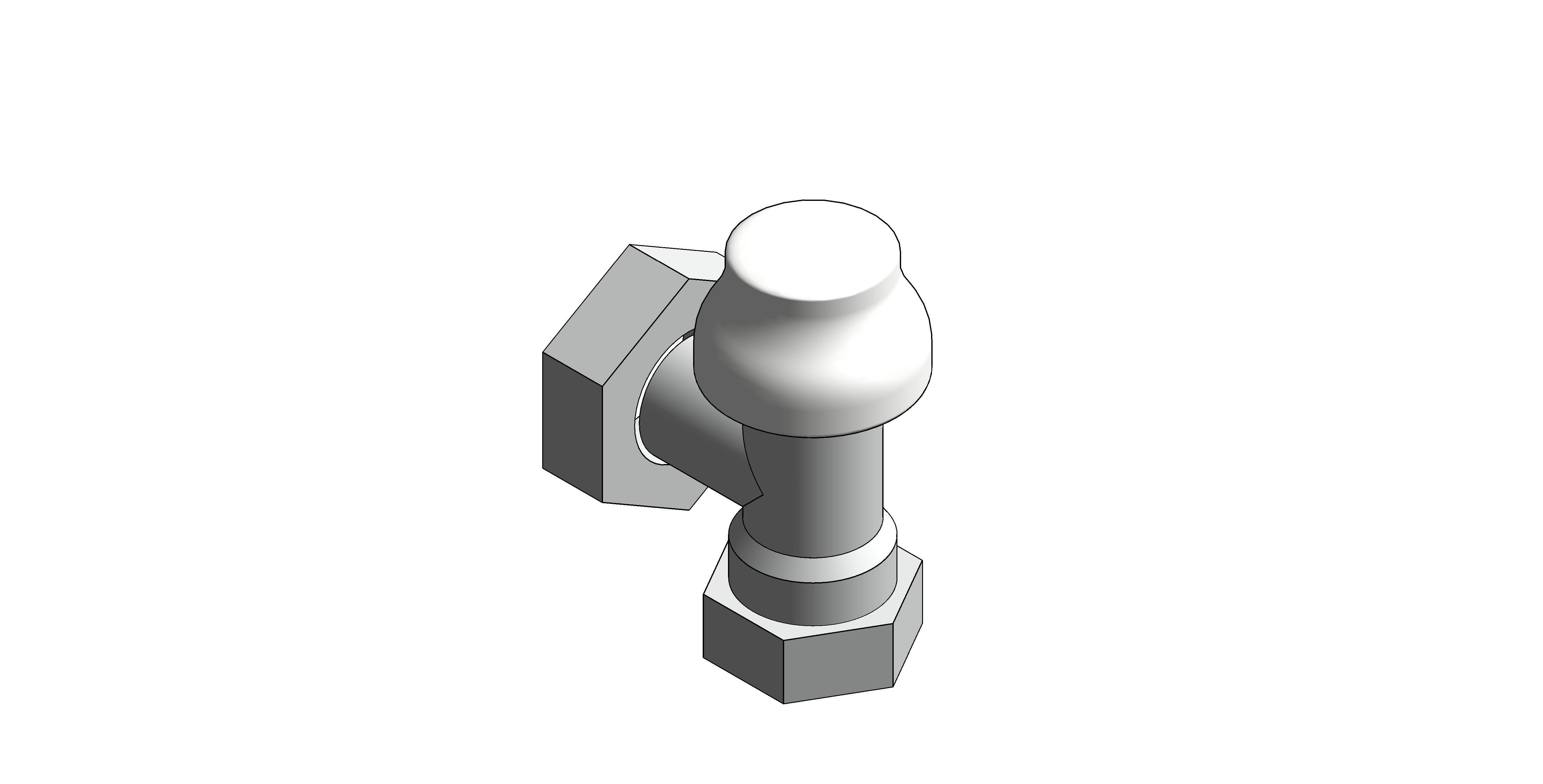 Product: Product: Fig. 3300LS - Angle Lockshield Valve - Brass