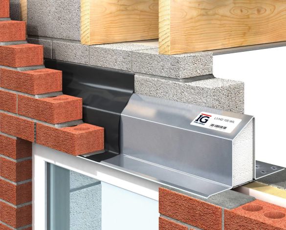 Product: IG Cavity Wall Lintels - Wide Inner Leaf - Standard / Heavy / Extra Heavy / Extreme