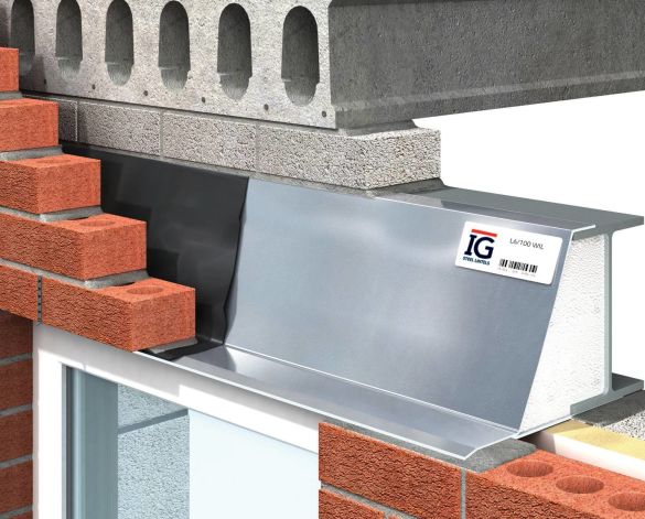Product: IG Cavity Wall Lintels - Wide Inner Leaf - Standard / Heavy / Extra Heavy / Extreme