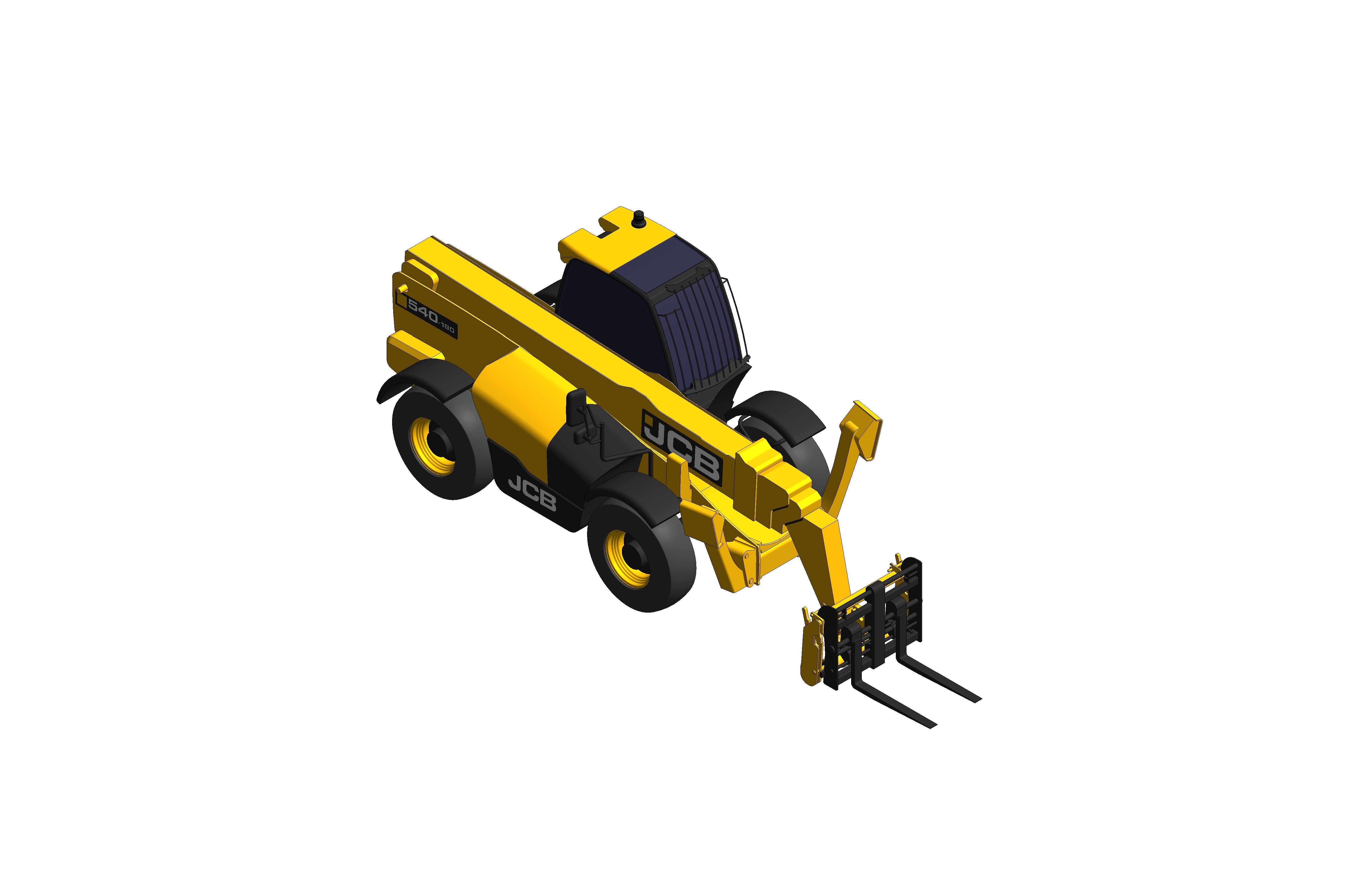 Product: 540-180 HI-VIZ TELESCOPIC HANDLER