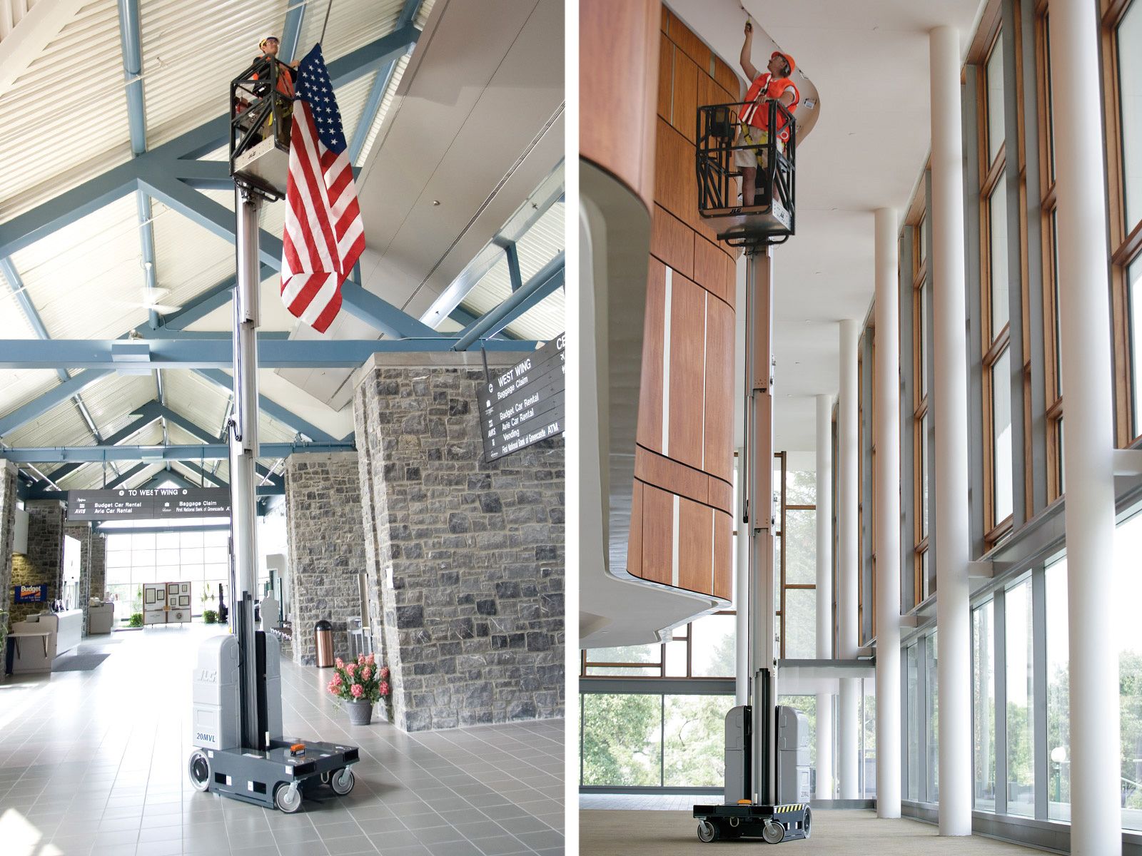 Product: 20MVL - Driveable Vertical Mast Lift