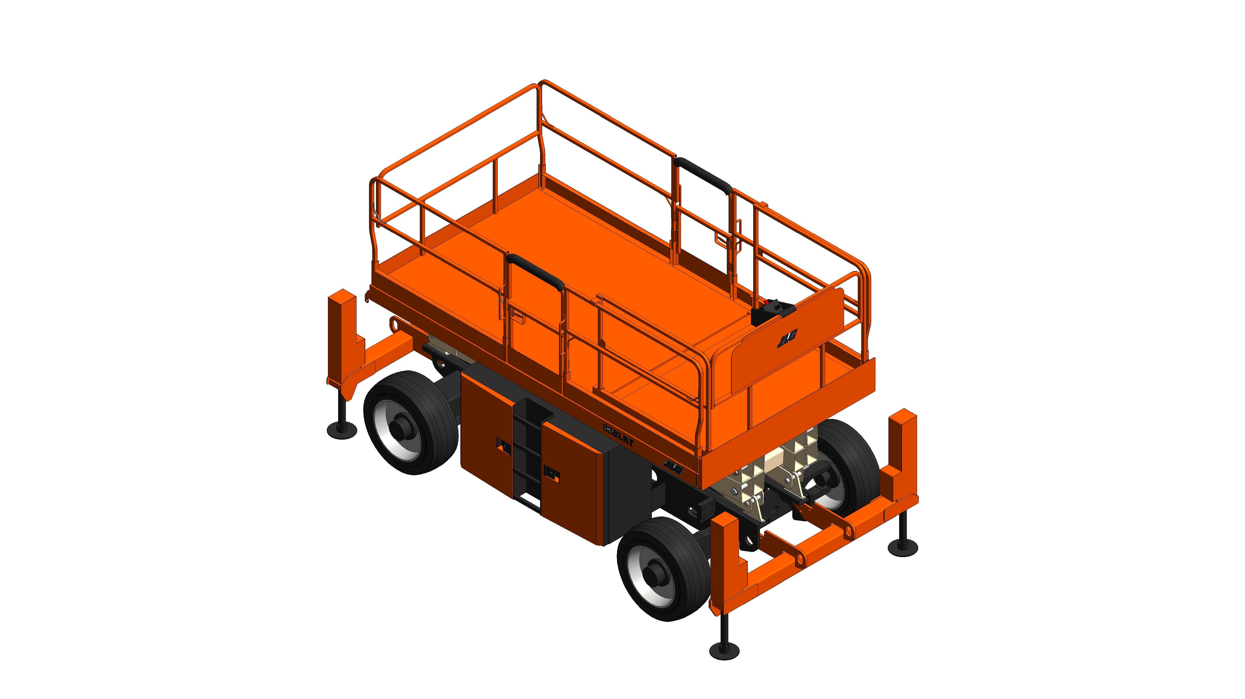 Product: 330LRT - Engine Powered Scissor Lift