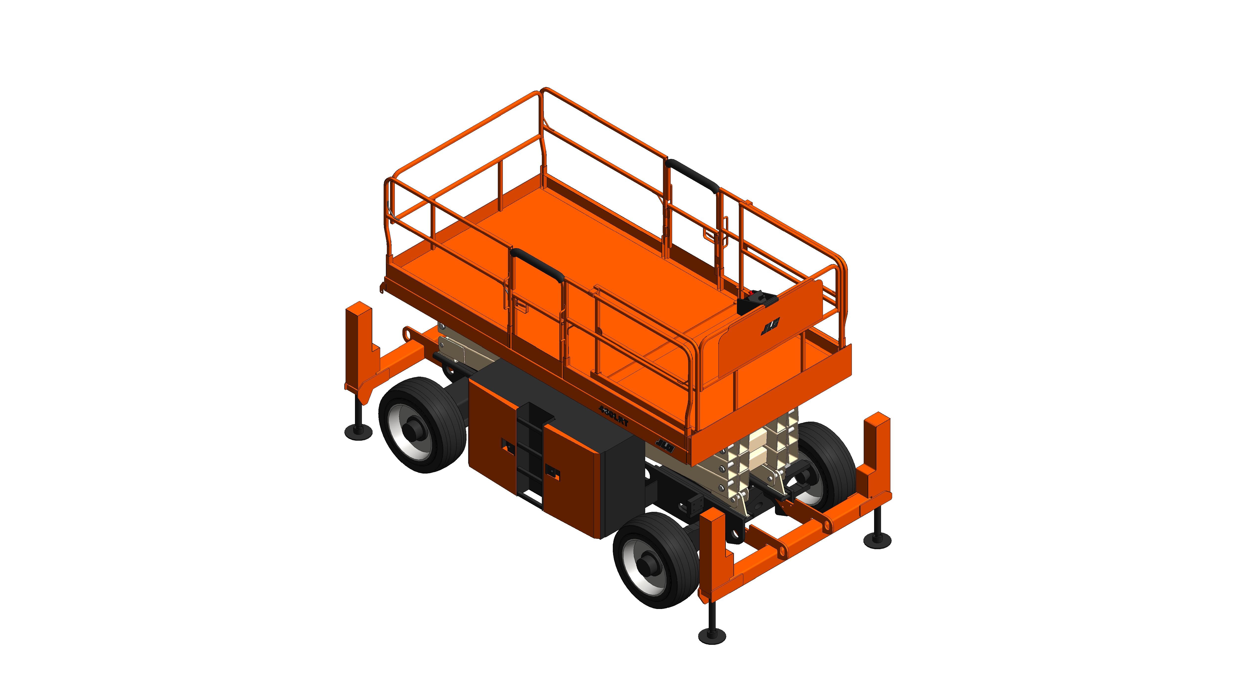 Product: 430LRT - Engine Powered Scissor Lift