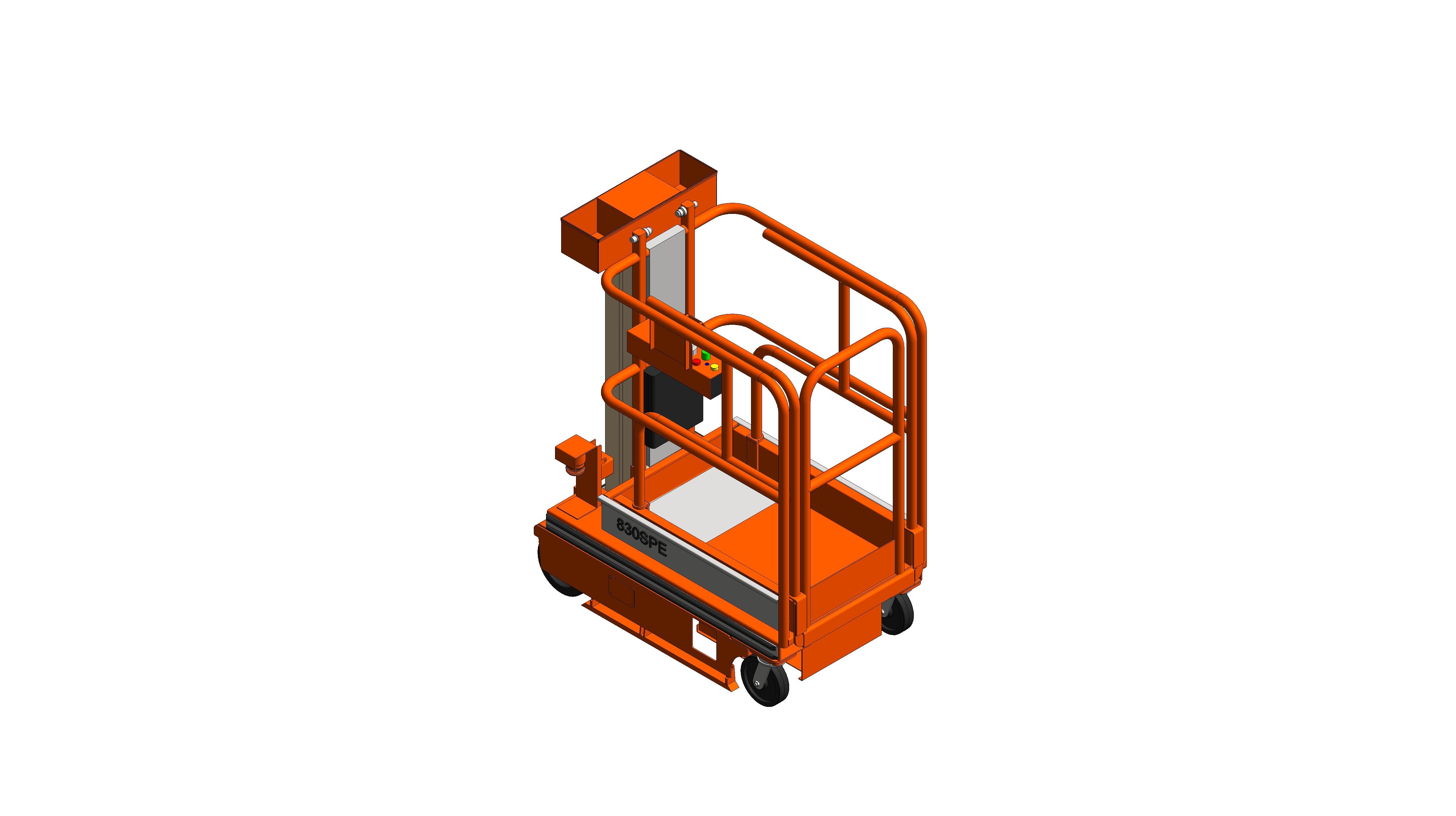 Product: Nano SP / 830SPE / 830SP - Driveable Lifts - Orange