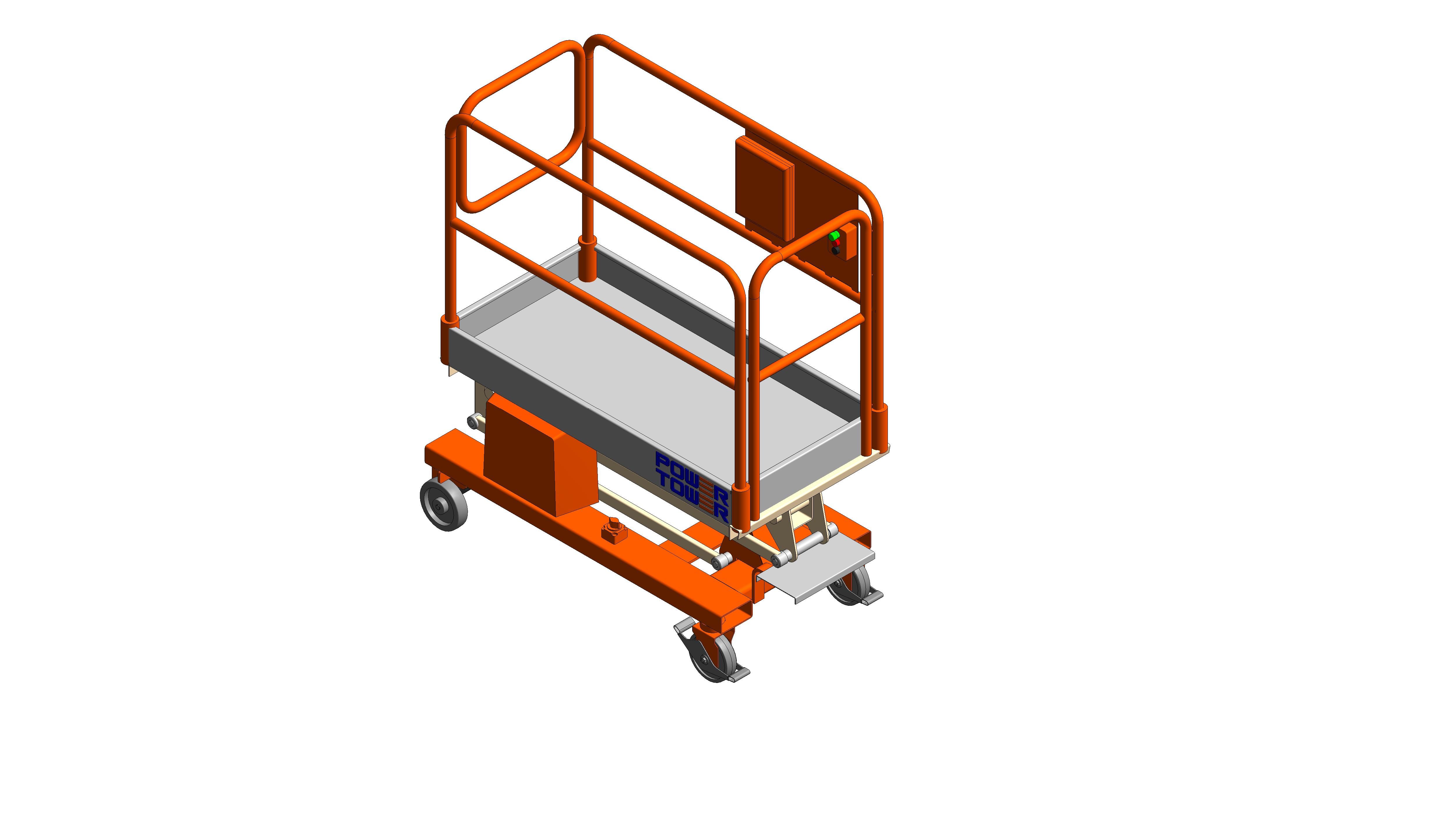 Product: POWERTOWER / 1030P - Push Around Mast Lift