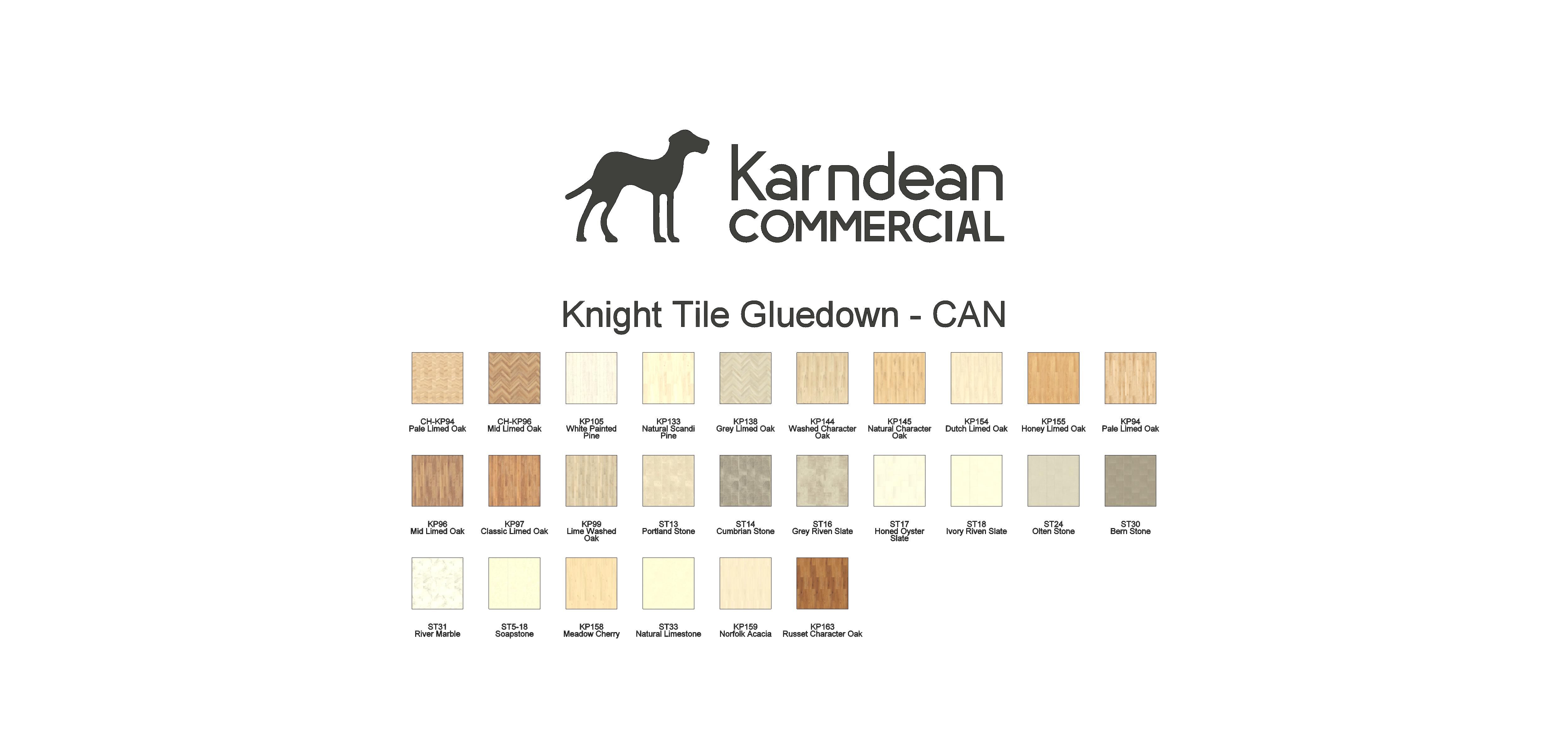 Product: Knight Tile Gluedown - Luxury Vinyl Flooring