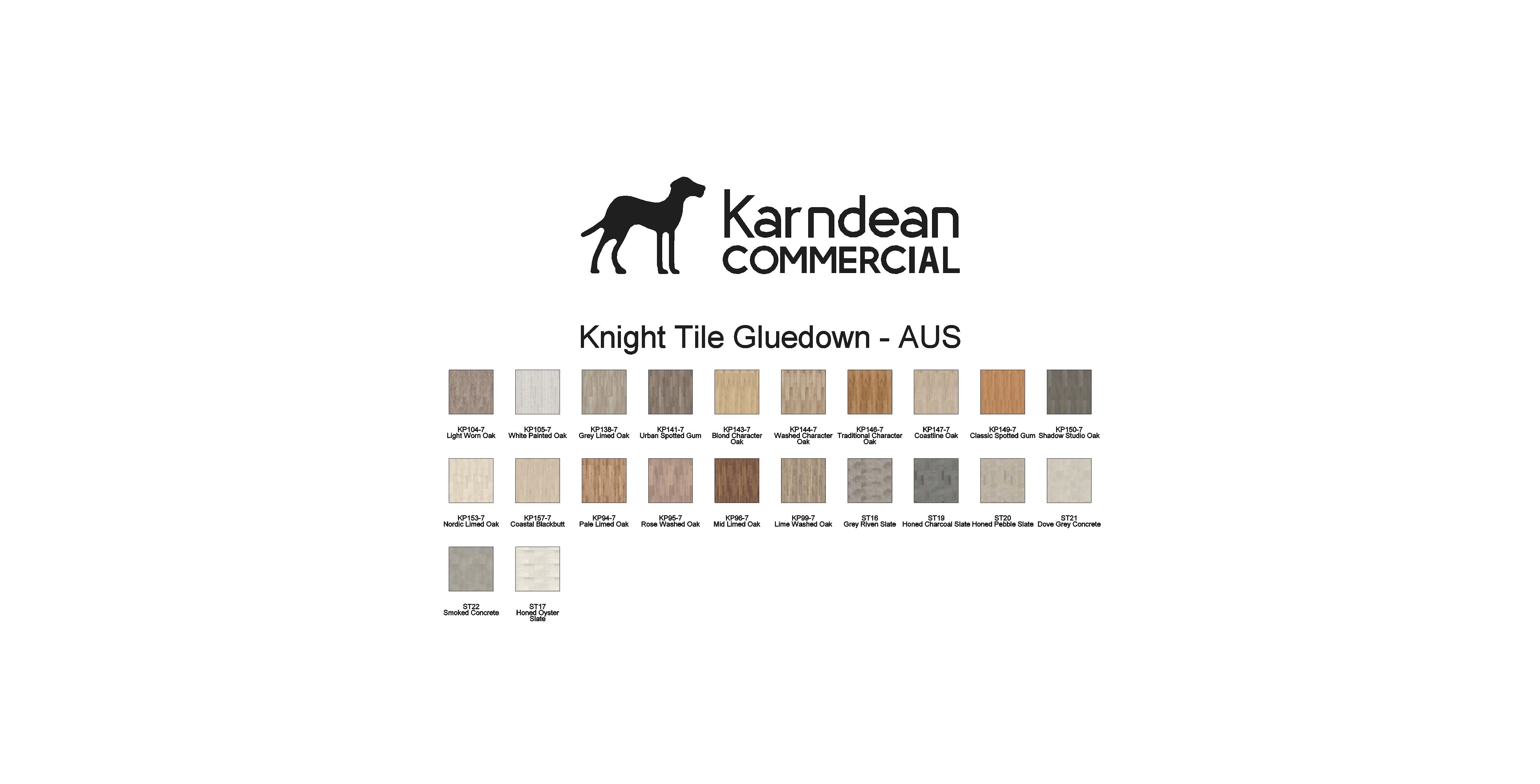 Product: Knight Tile Gluedown - Luxury Vinyl Flooring
