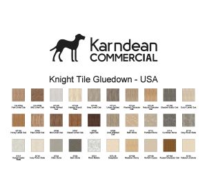Product: Knight Tile Gluedown - Luxury Vinyl Flooring