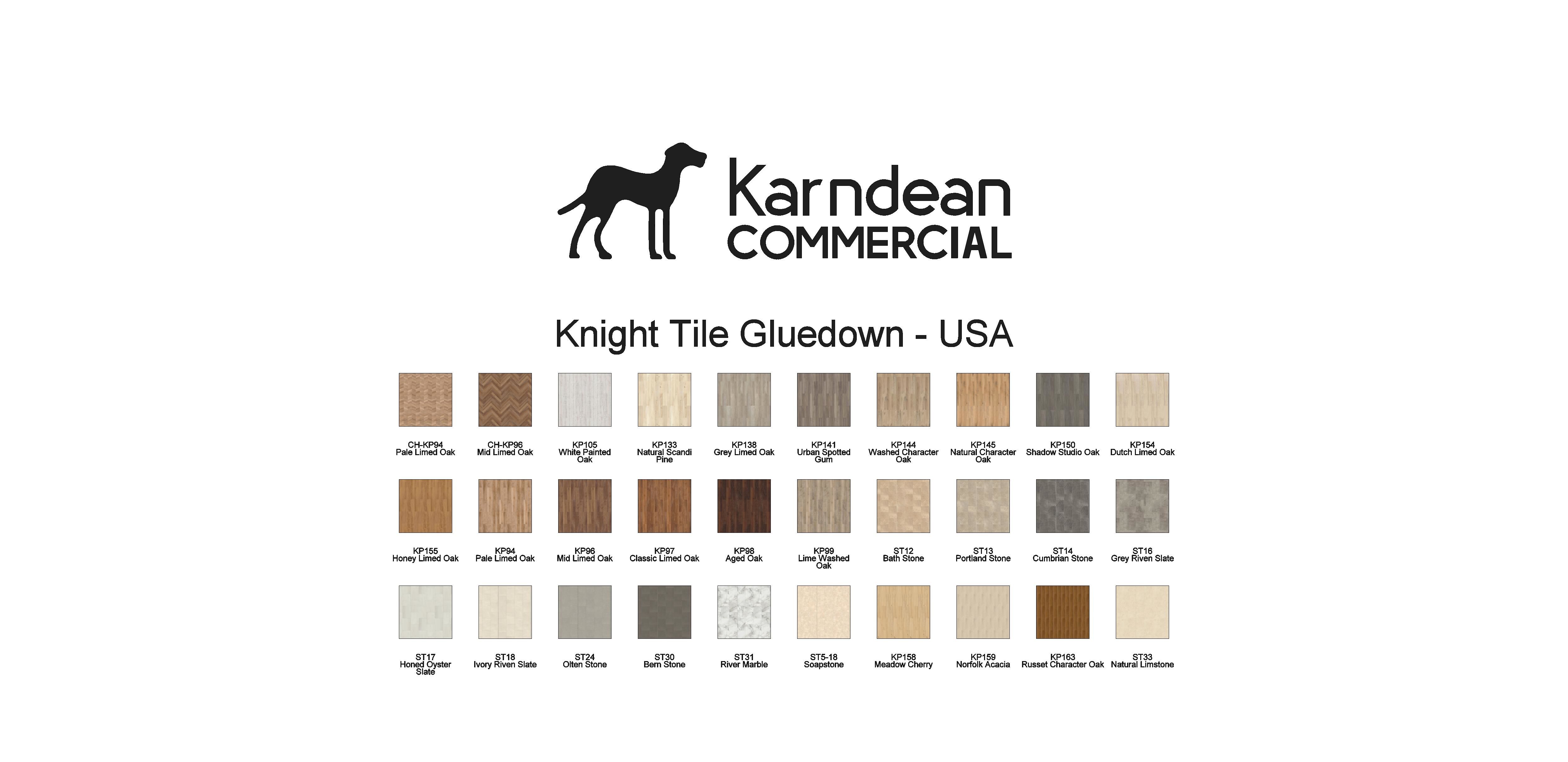 Product: Knight Tile Gluedown - Luxury Vinyl Flooring