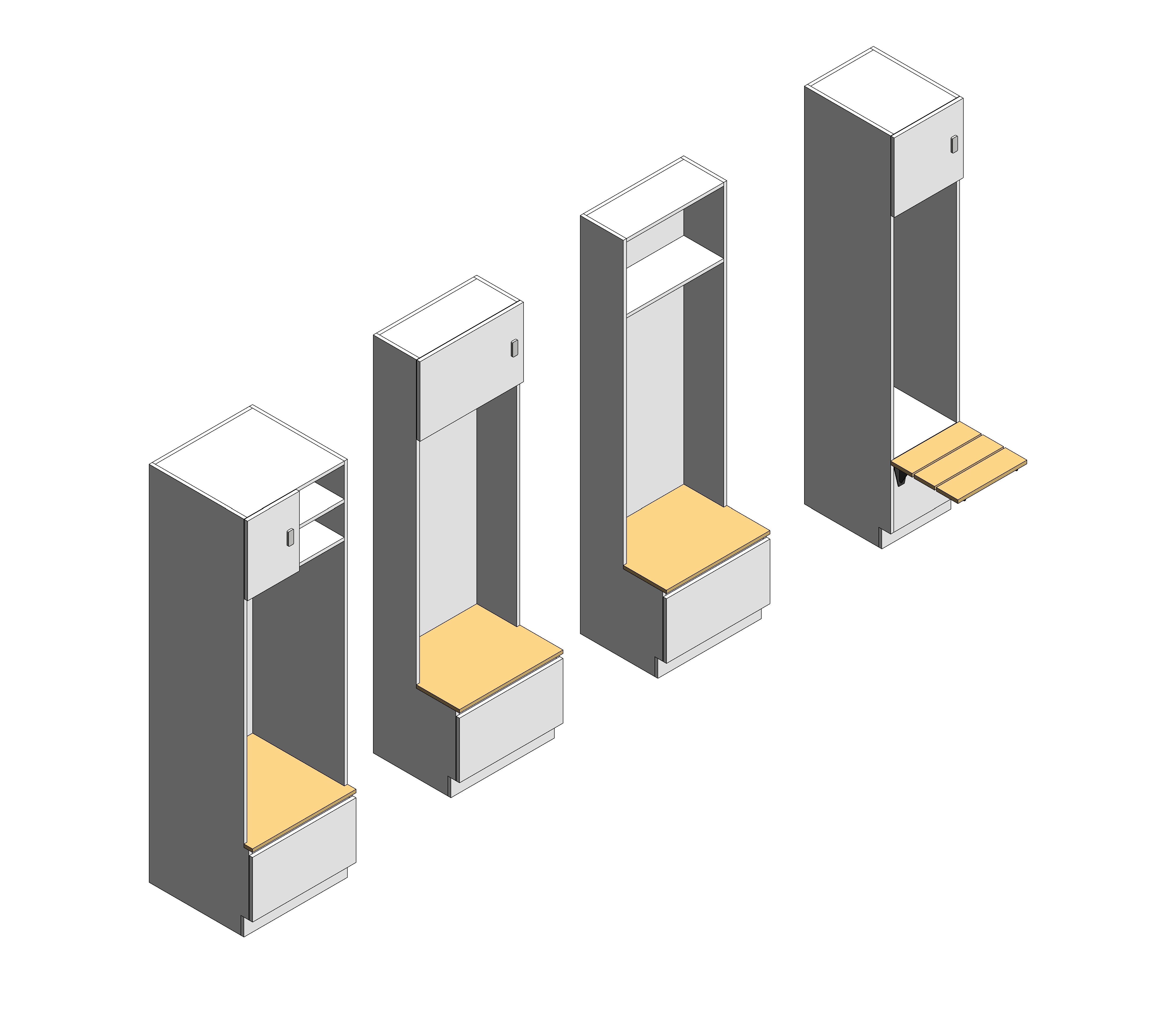 Image of Sports lockers range