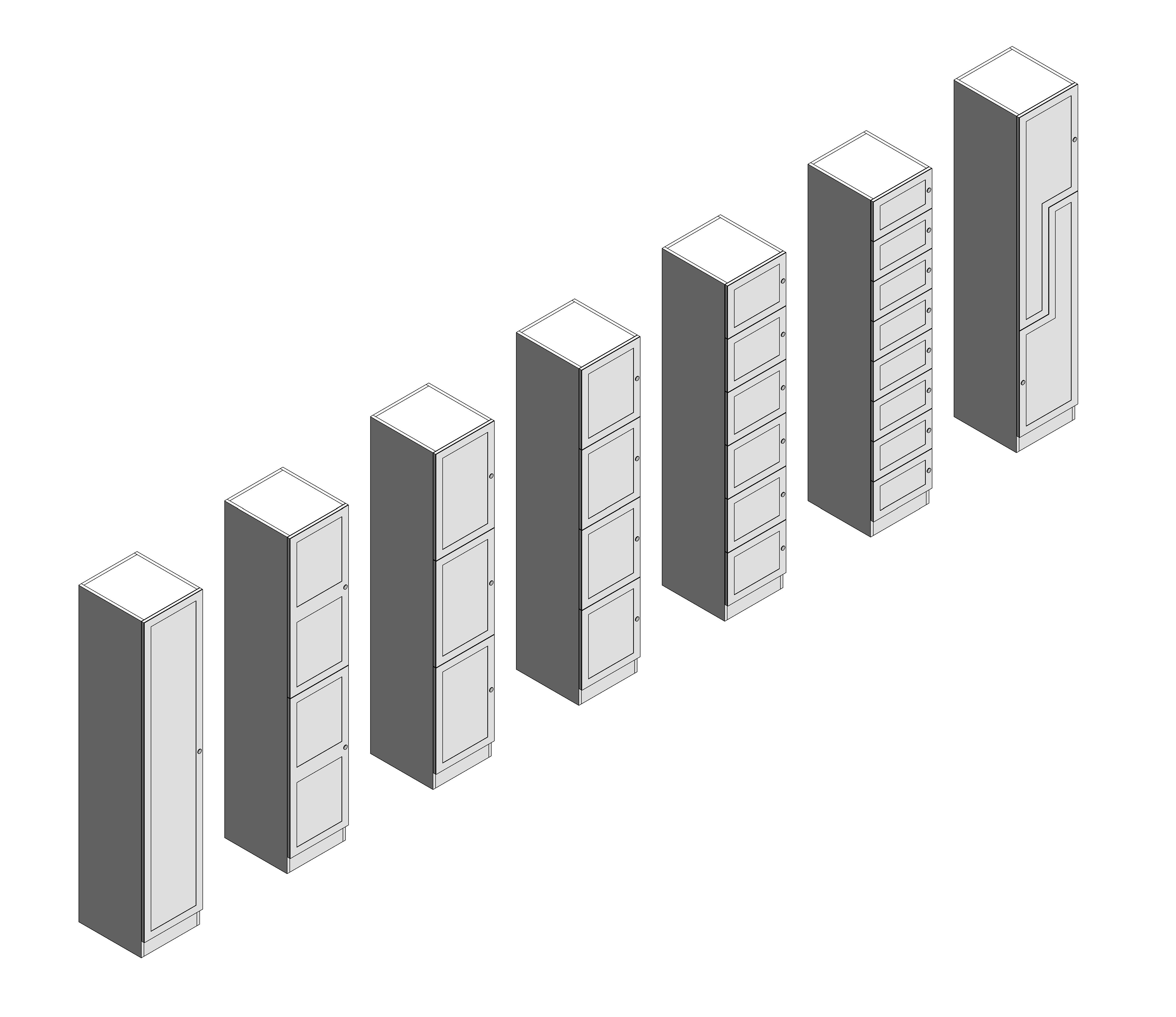 Image of Custom Steel Locker range