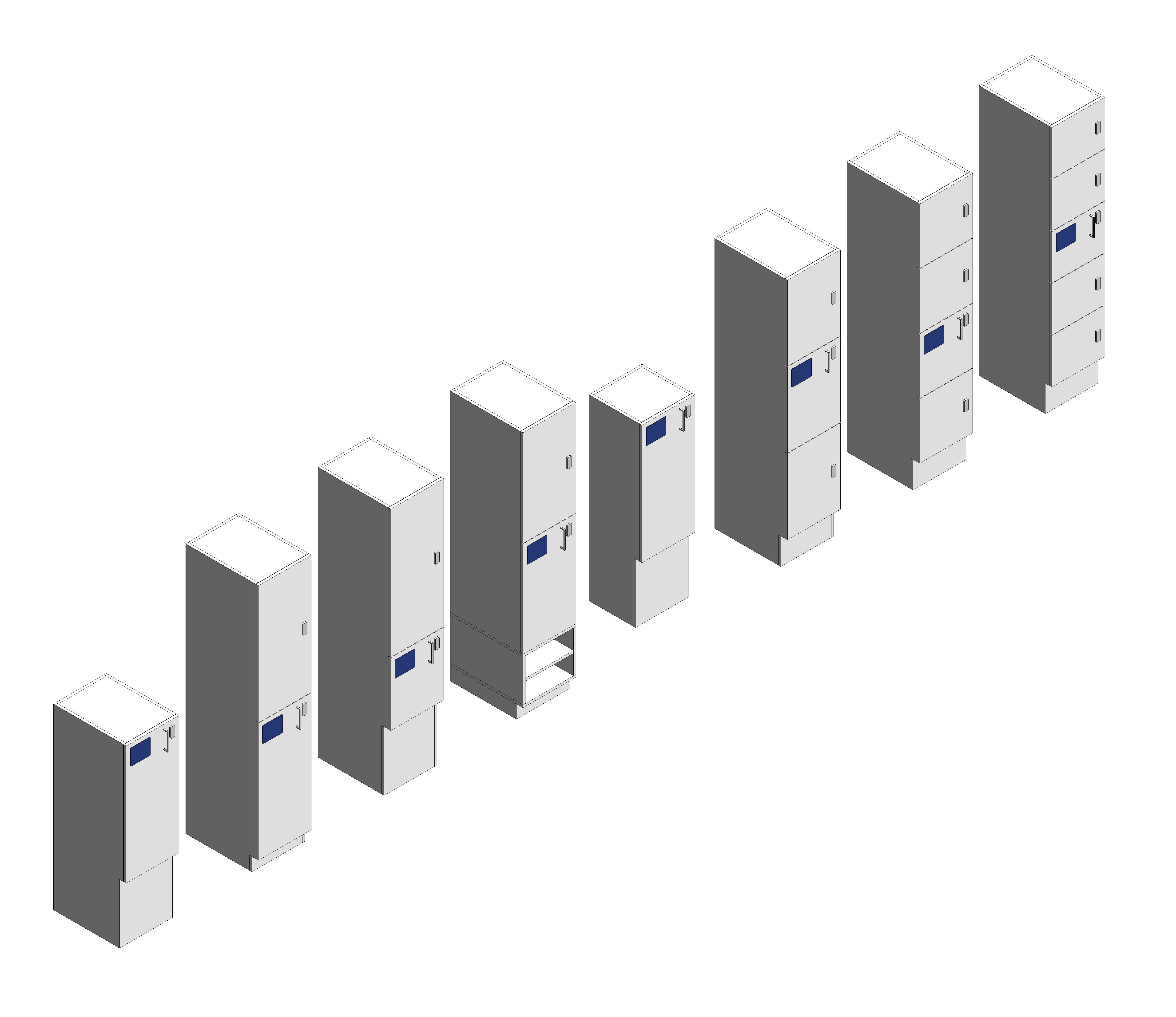 Image of DDA compliant Accessible Locker Range
