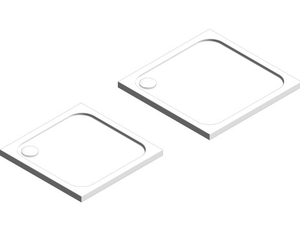 Product: MERLYN - Slip Resistant Square Tray