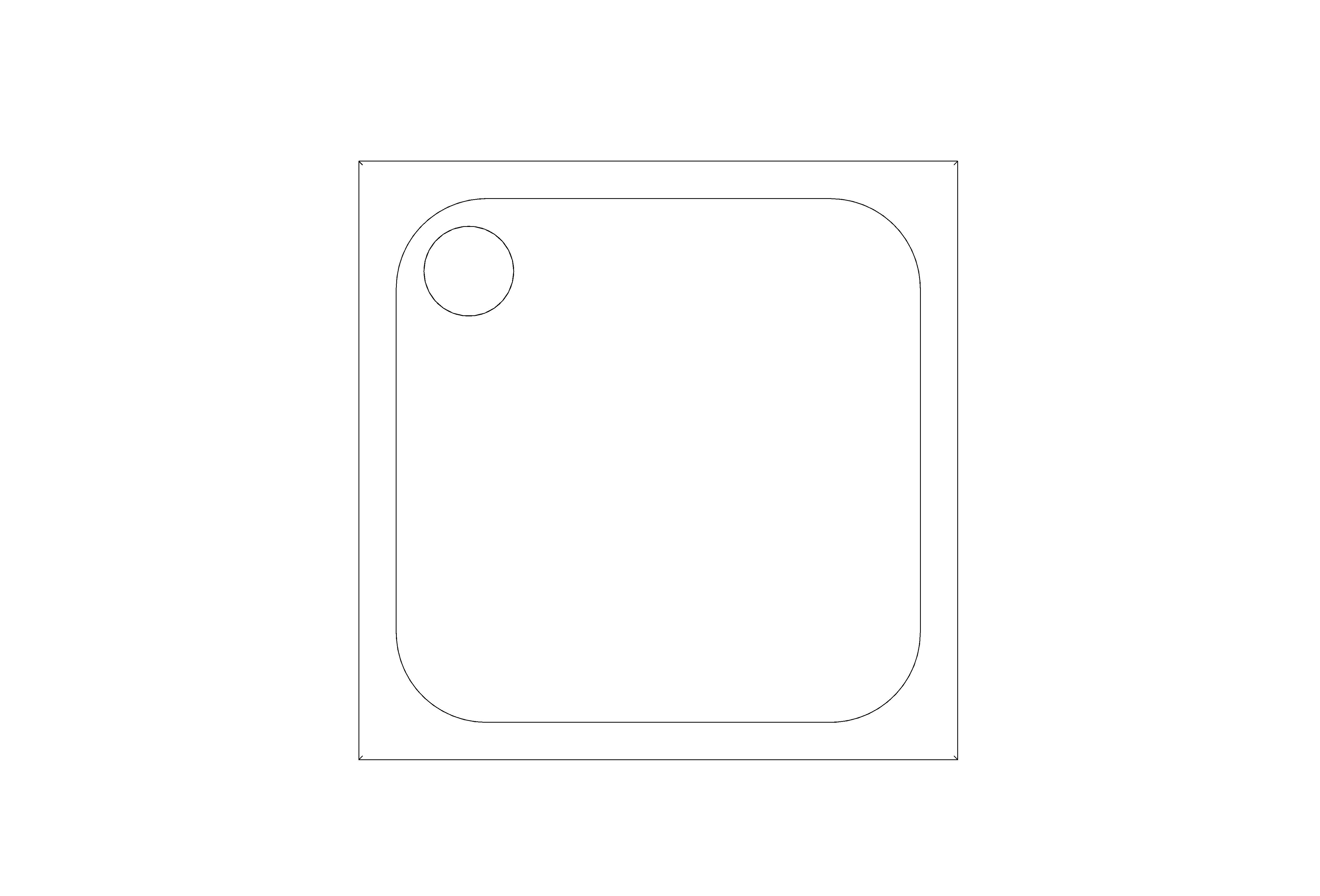 Product: MERLYN - Square Tray