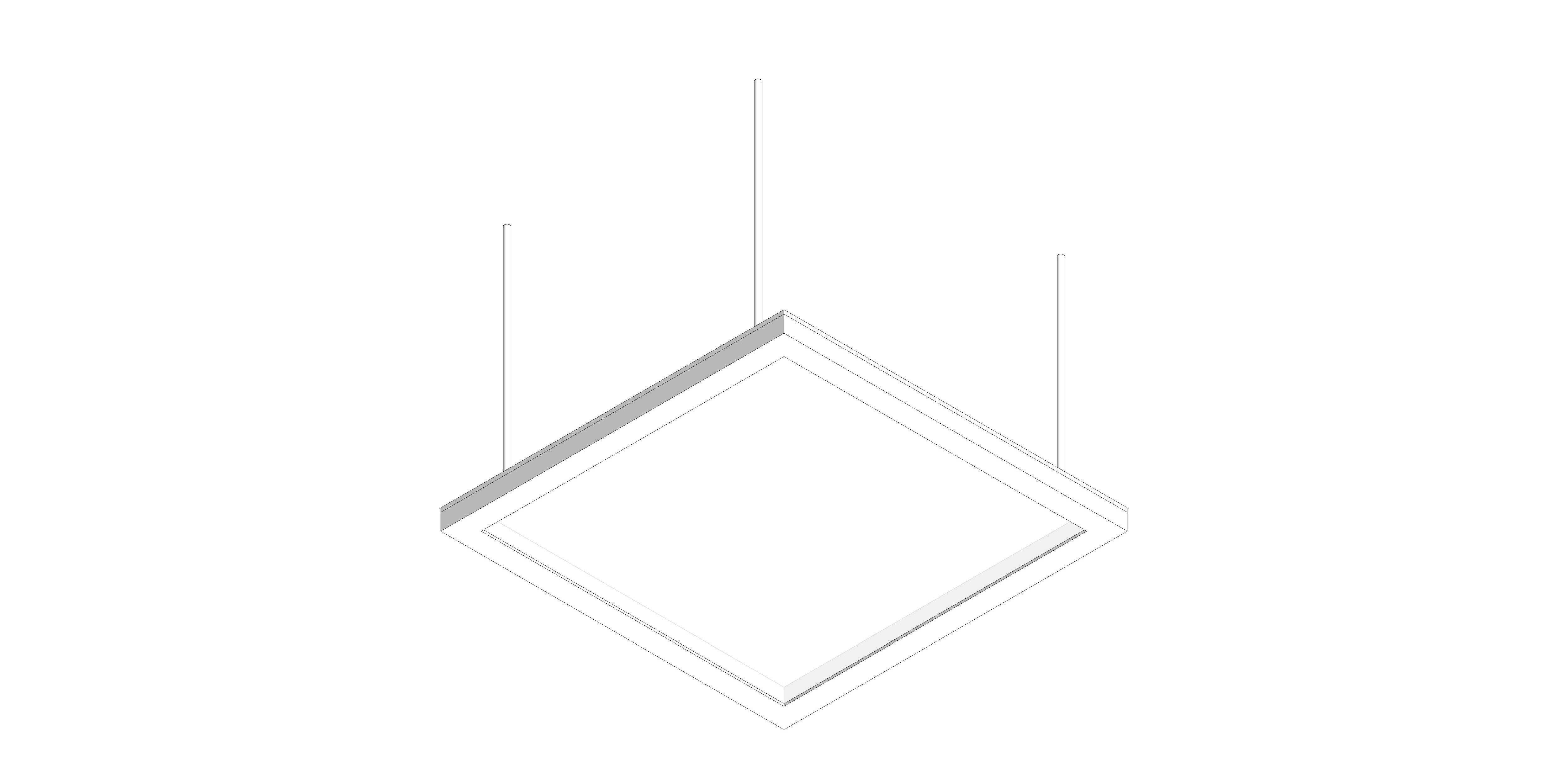 Product: LEP32LG 600 X 600 Suspended Lighting