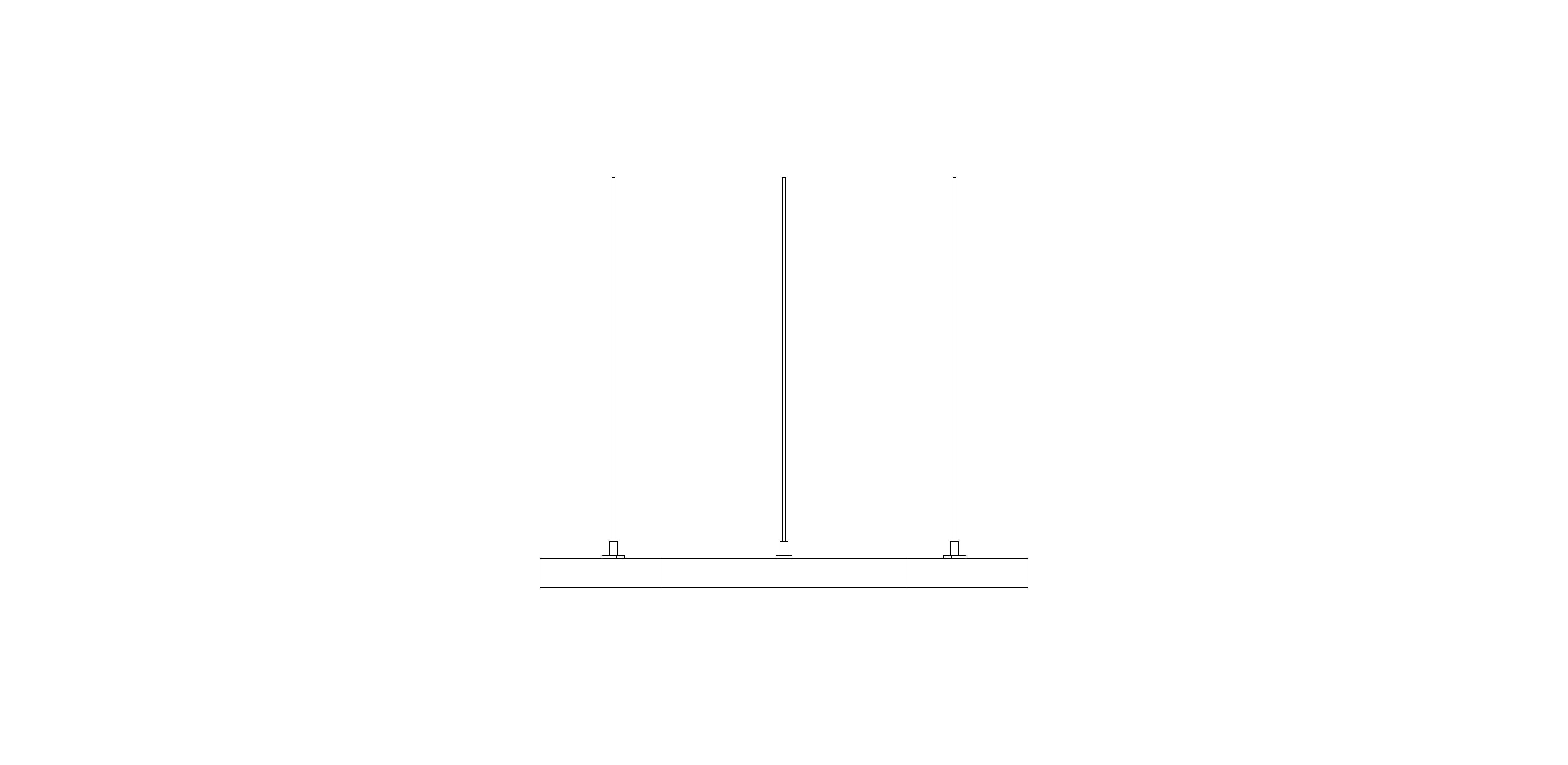 Product: M-Line Slimline Hexagon Suspended Lighting