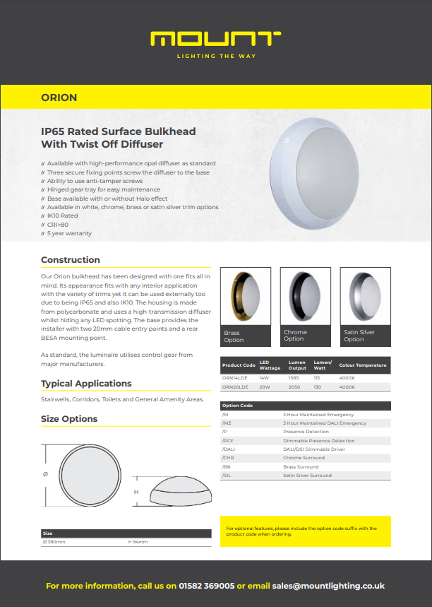 Technical Data Sheet