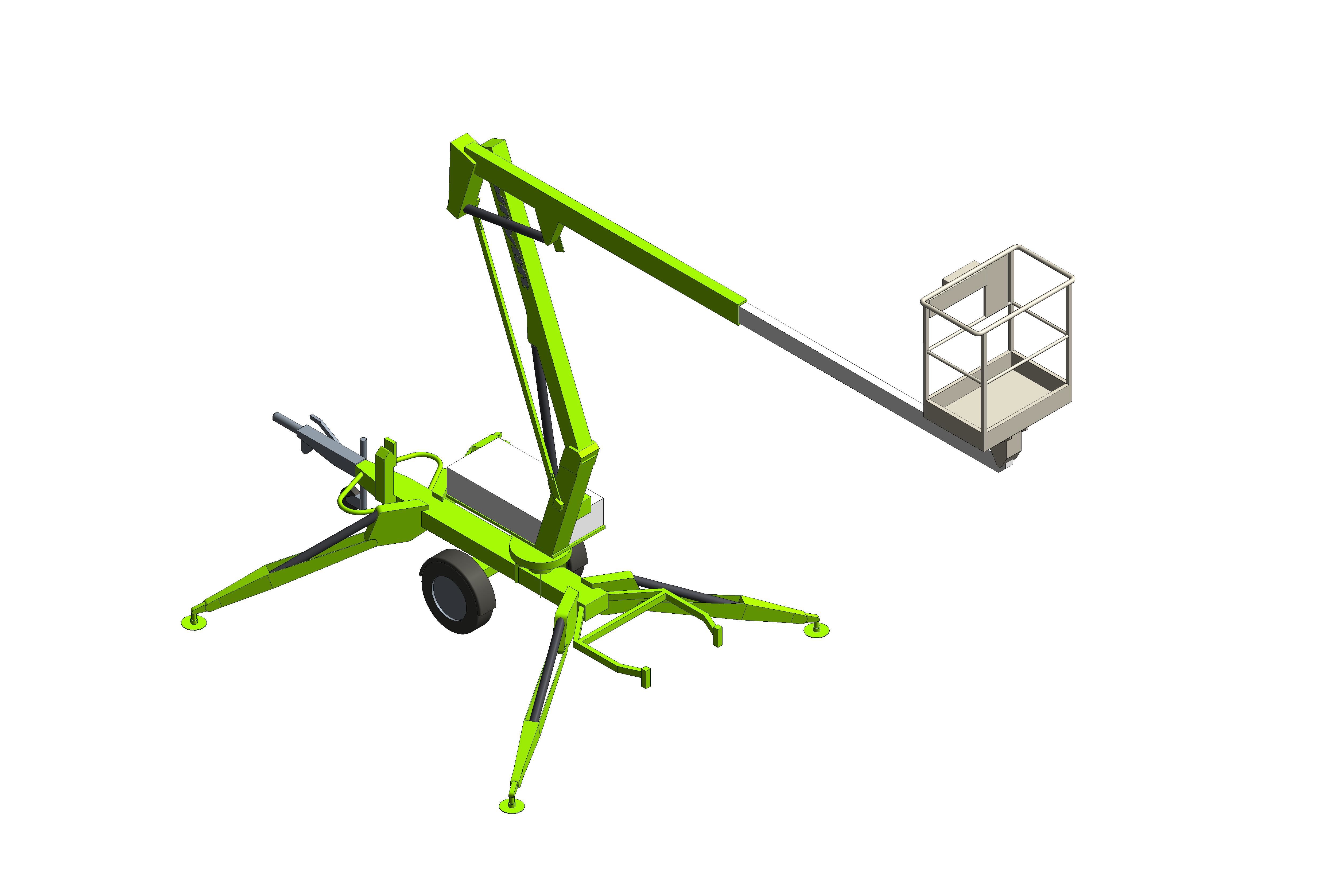 Product: Nifty 120T | 12.2m Trailer Mount