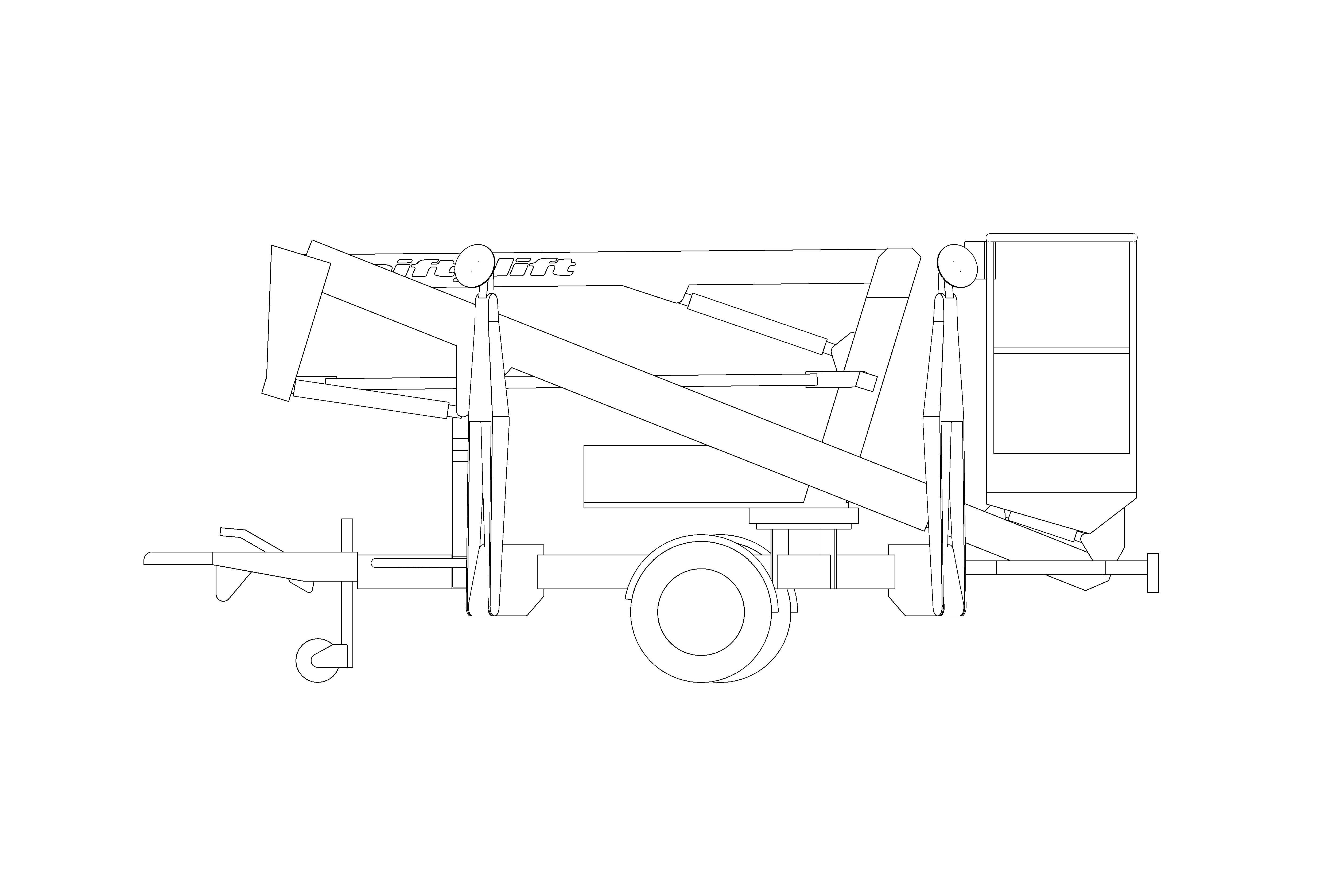 Product: Nifty 120T | 12.2m Trailer Mount