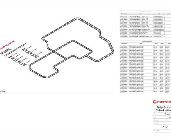 Product: L4 Cable Ladder Medium Duty - 100mm Sidewall