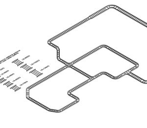 Product: L5 Cable Ladder Medium Duty - 125mm Sidewall