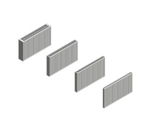 bimstore - Purmo - Purmo Compact Horizontal Panel Radiators
