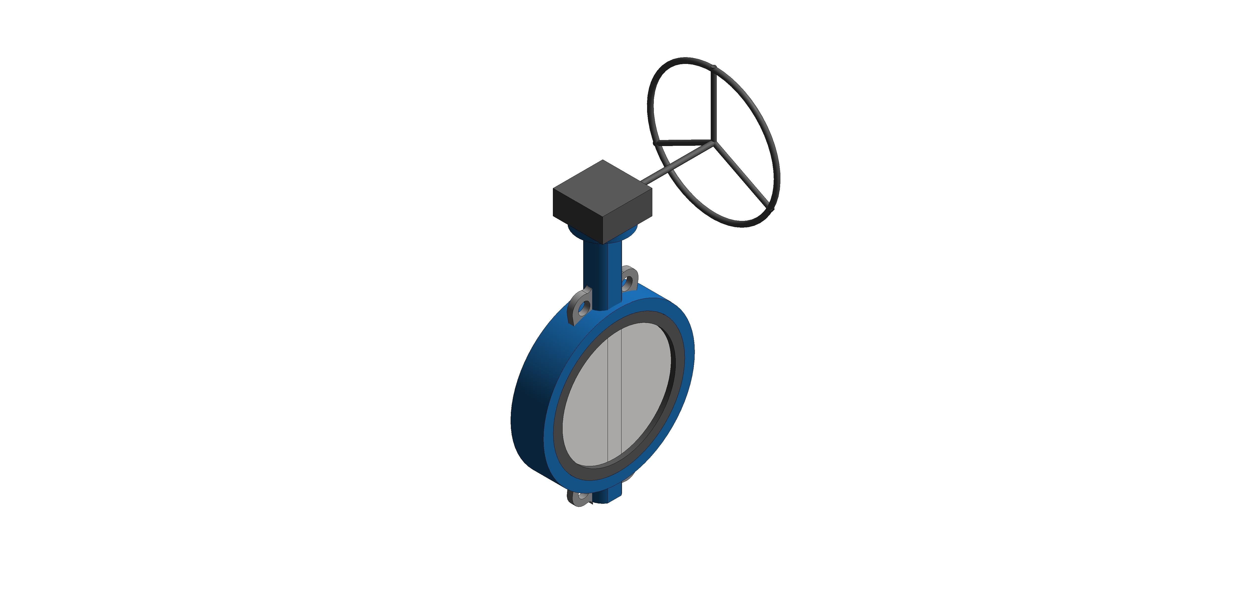 Product: BFIV301607 - Semi Lugged Butterfly Valve