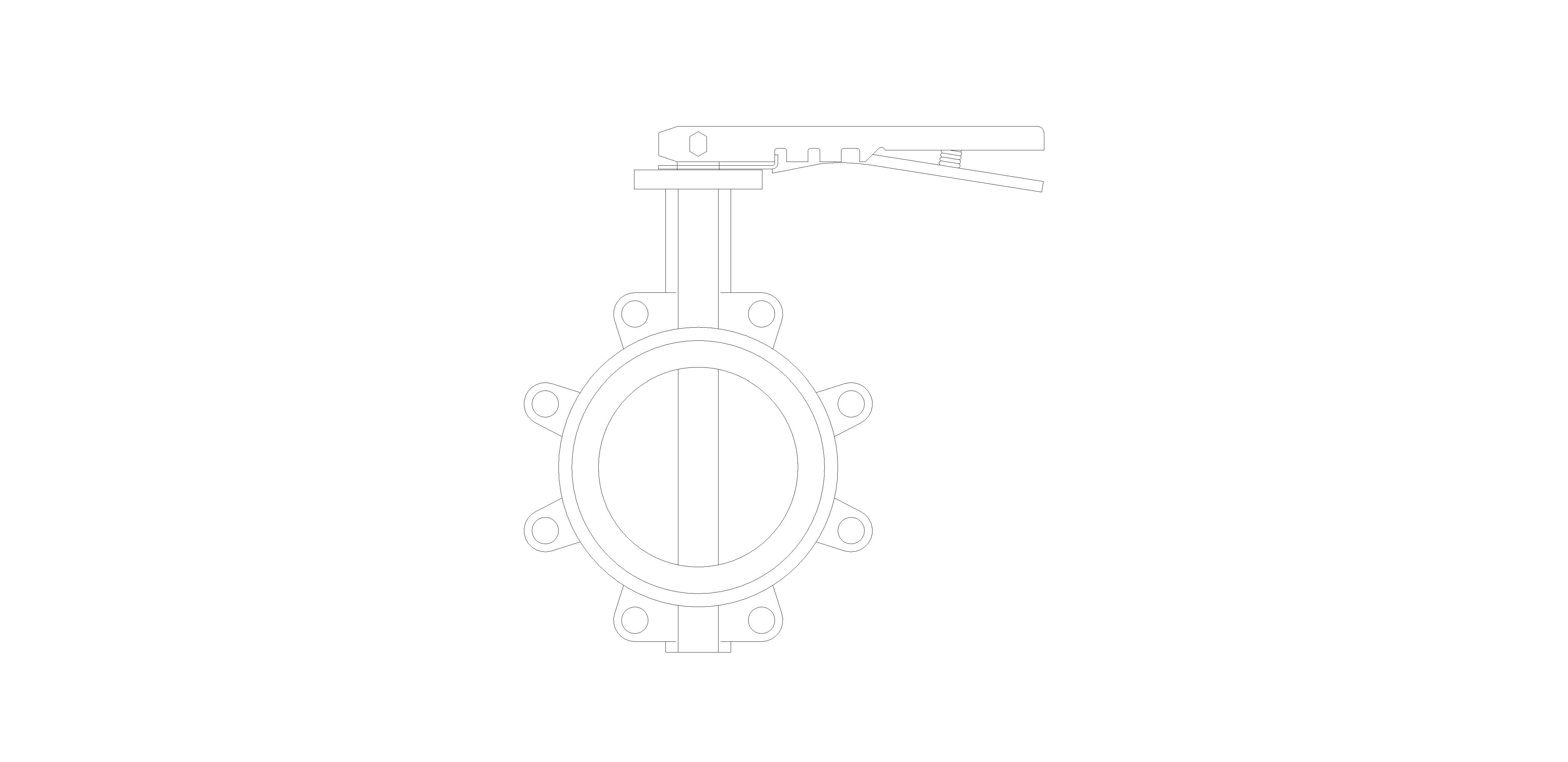 Product: BFIV302505 - Fully Lugged Butterfly Valve