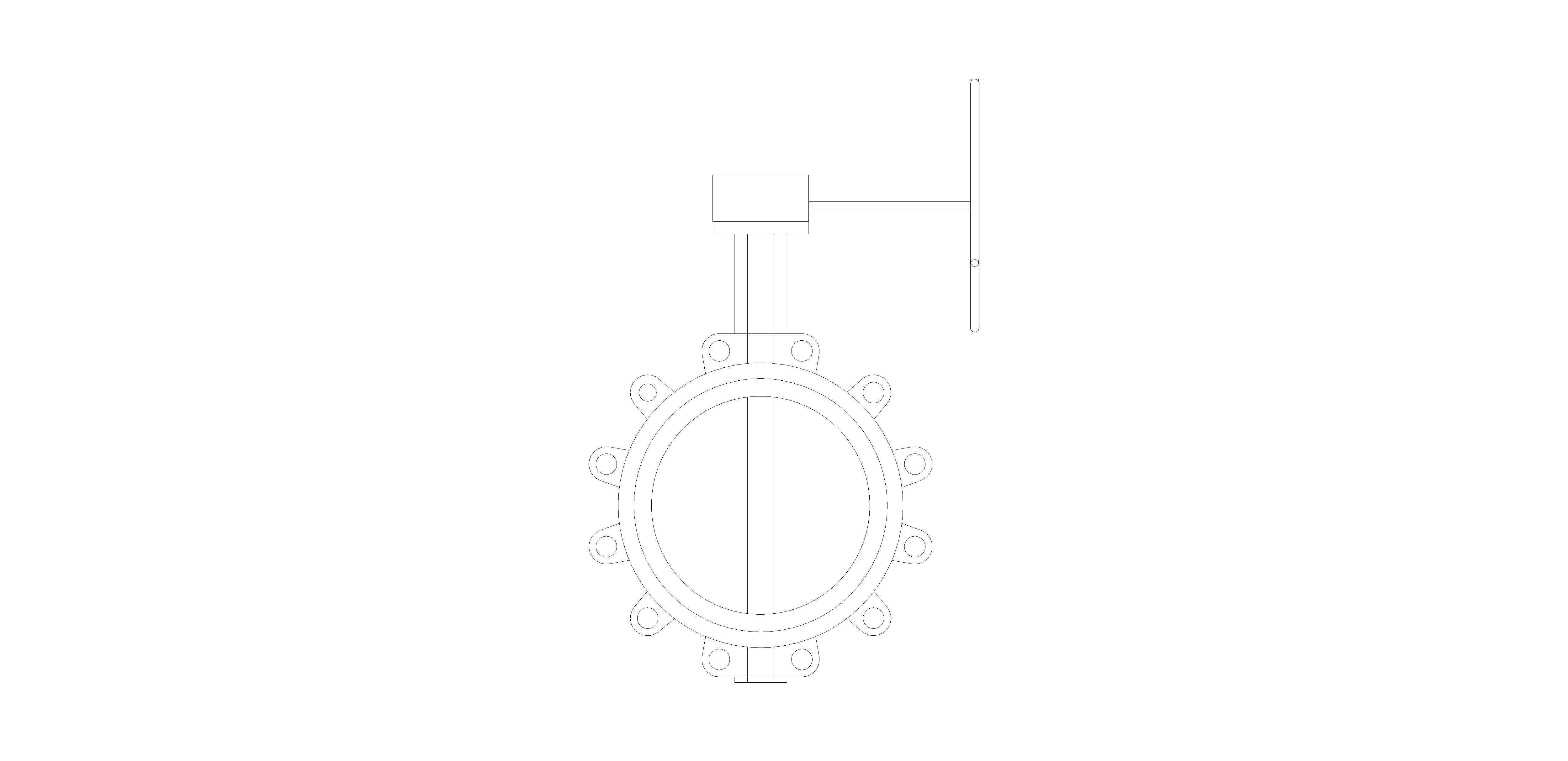 Product: BFIV302607 - Fully Lugged Butterfly Valve