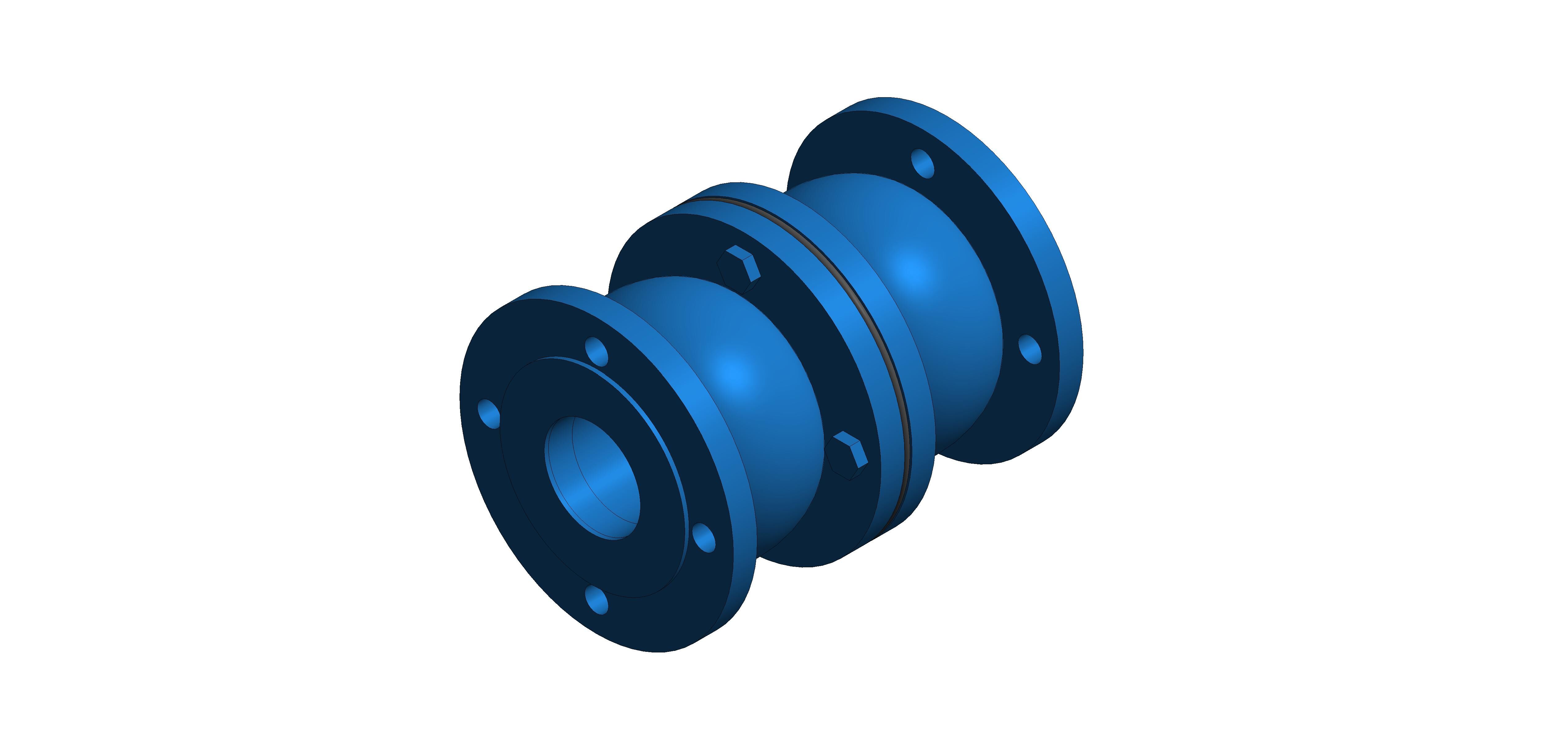 Product: FLOW303006 - Flanged  Double Check Valve