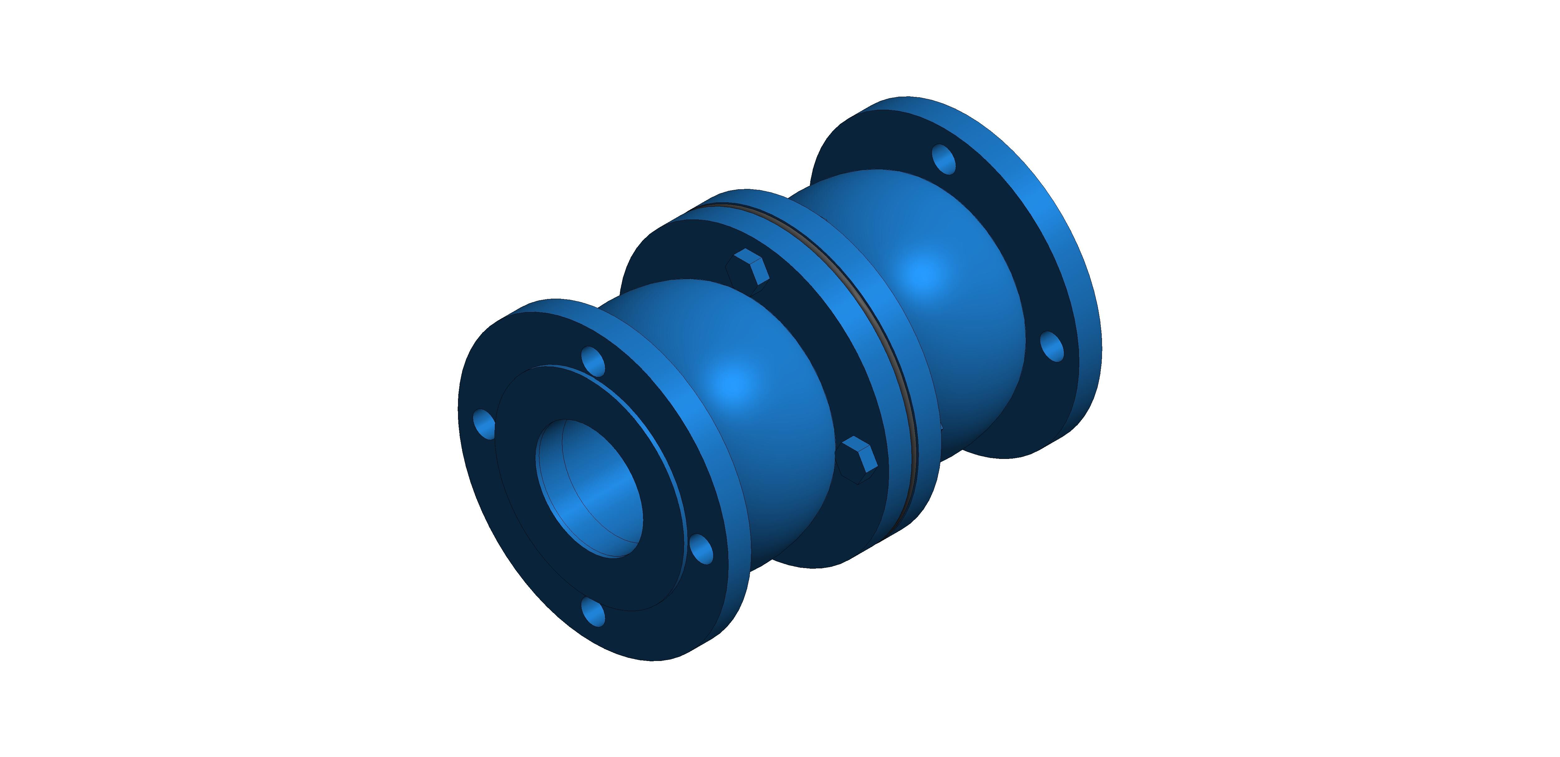 Product: FLOW303007 - Flanged  Double Check Valve