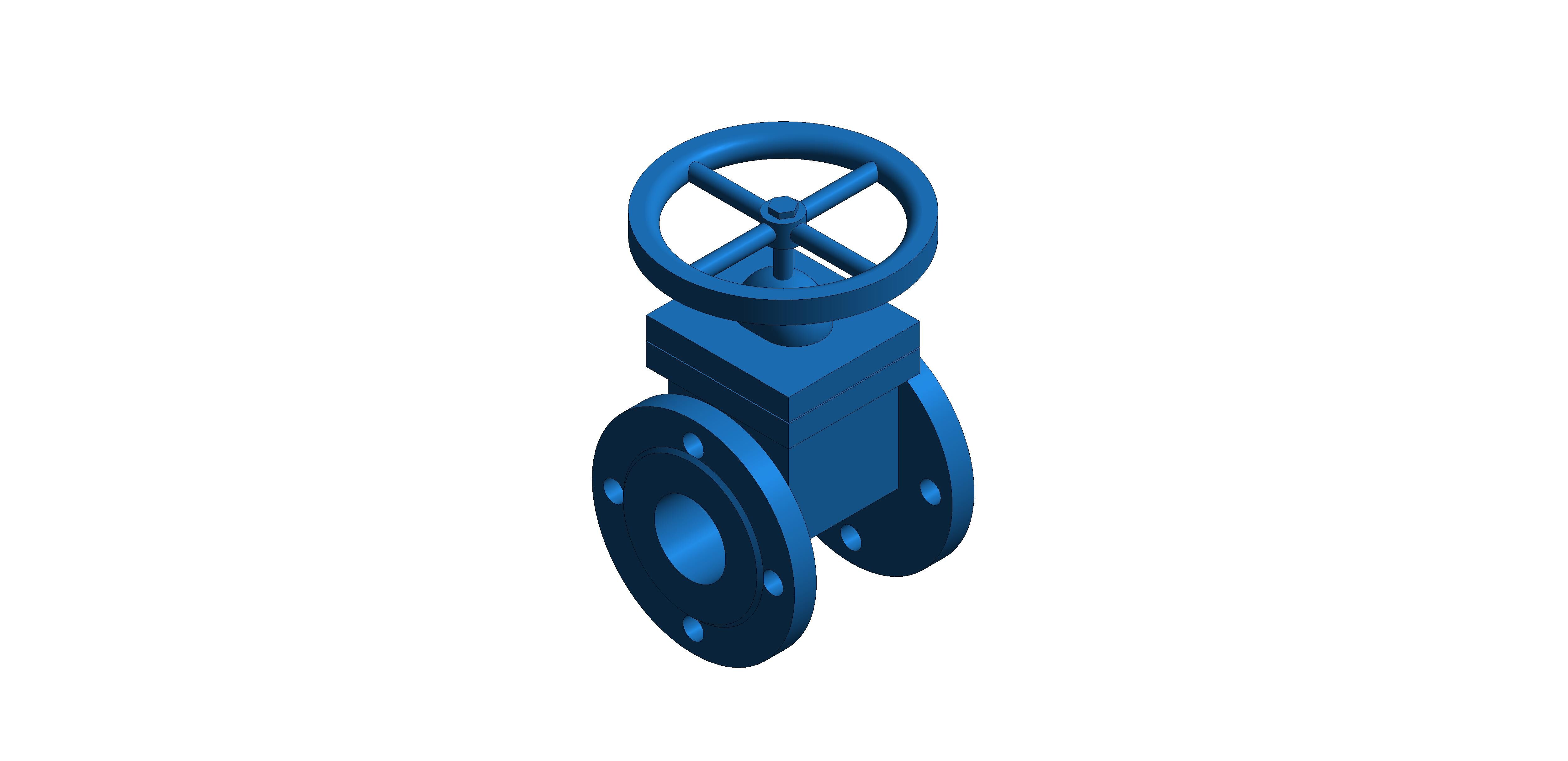 Product: GATE402001 - Flanged Gate Valve