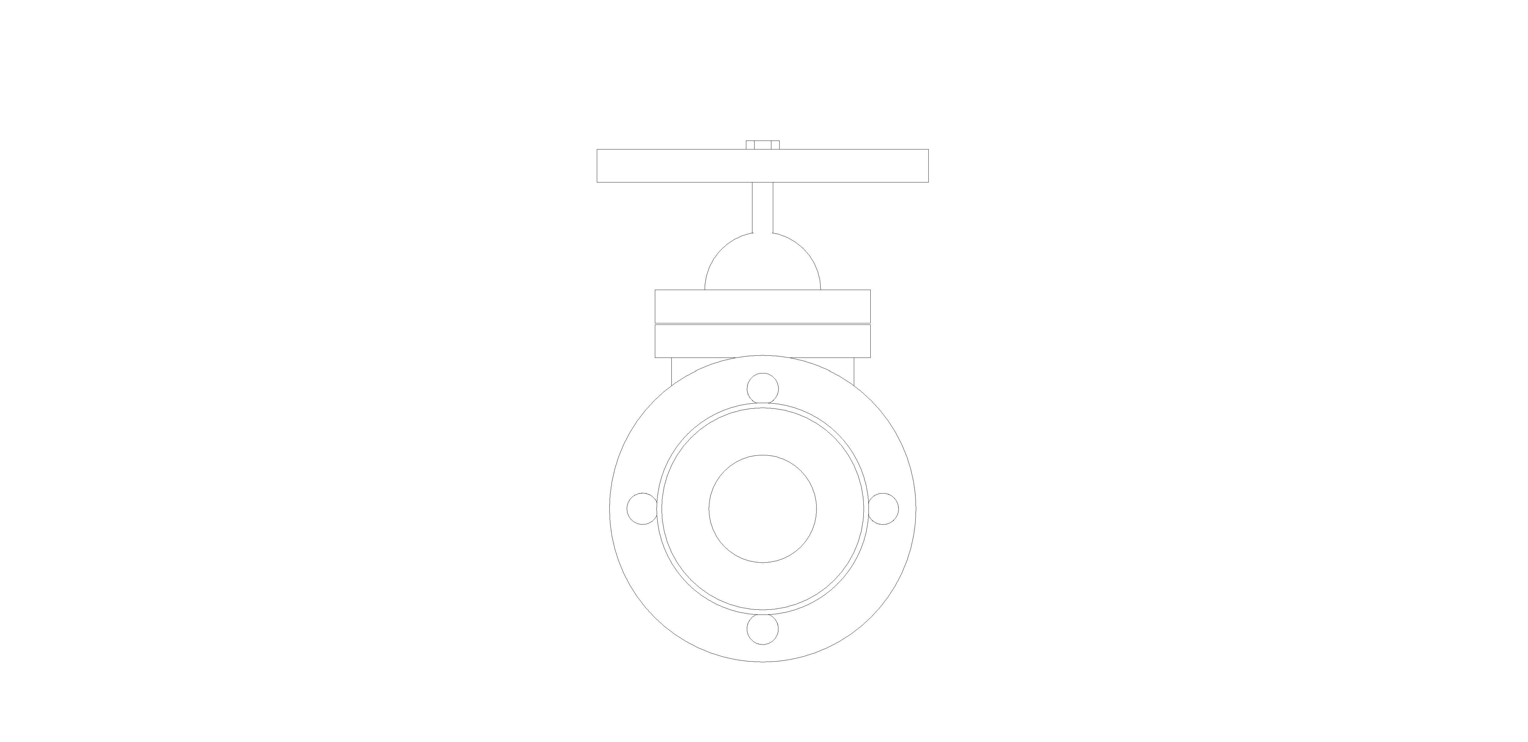 Product: GATE402001 - Flanged Gate Valve
