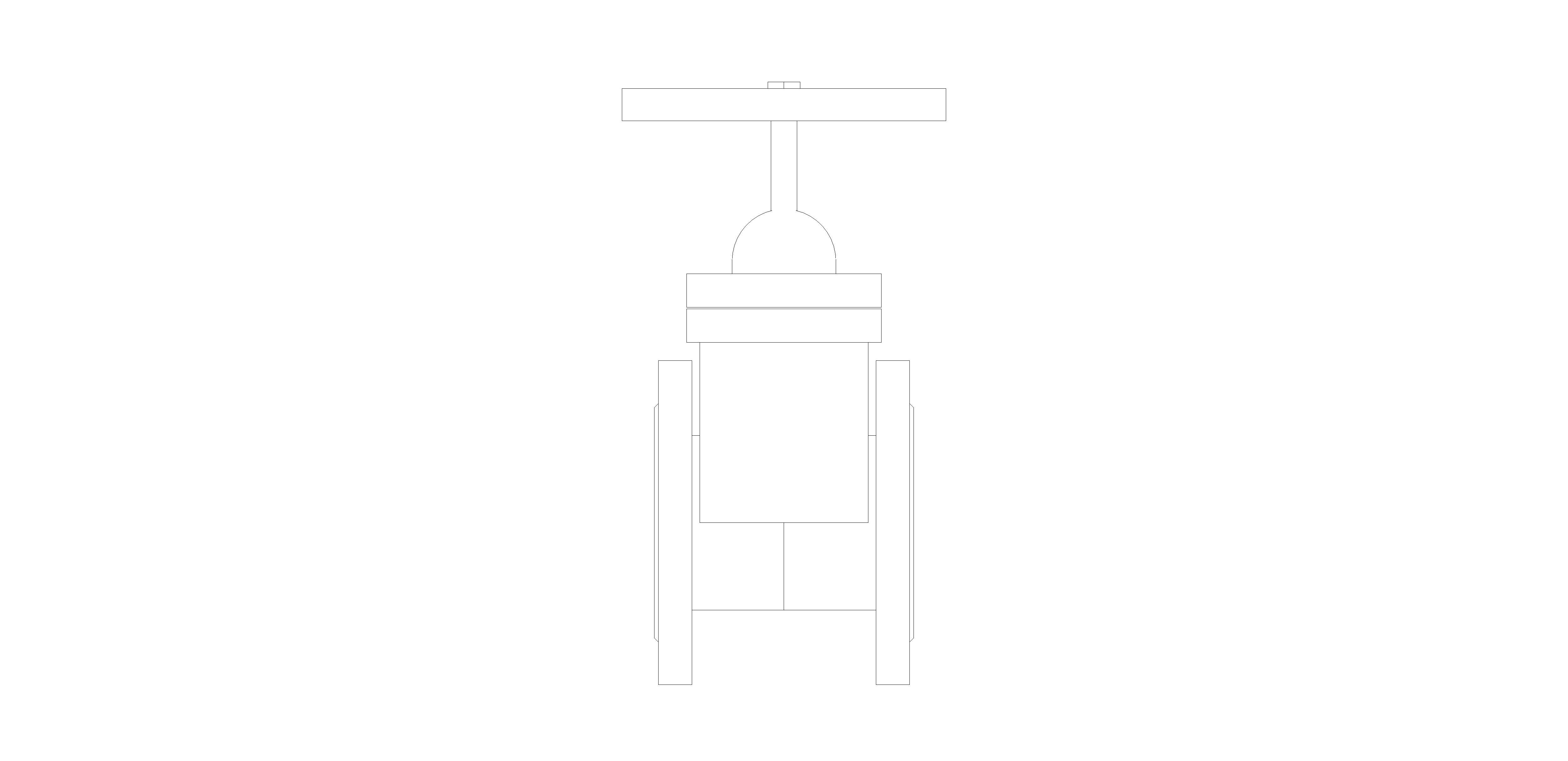Product: GATE402004 - Flanged Gate Valve