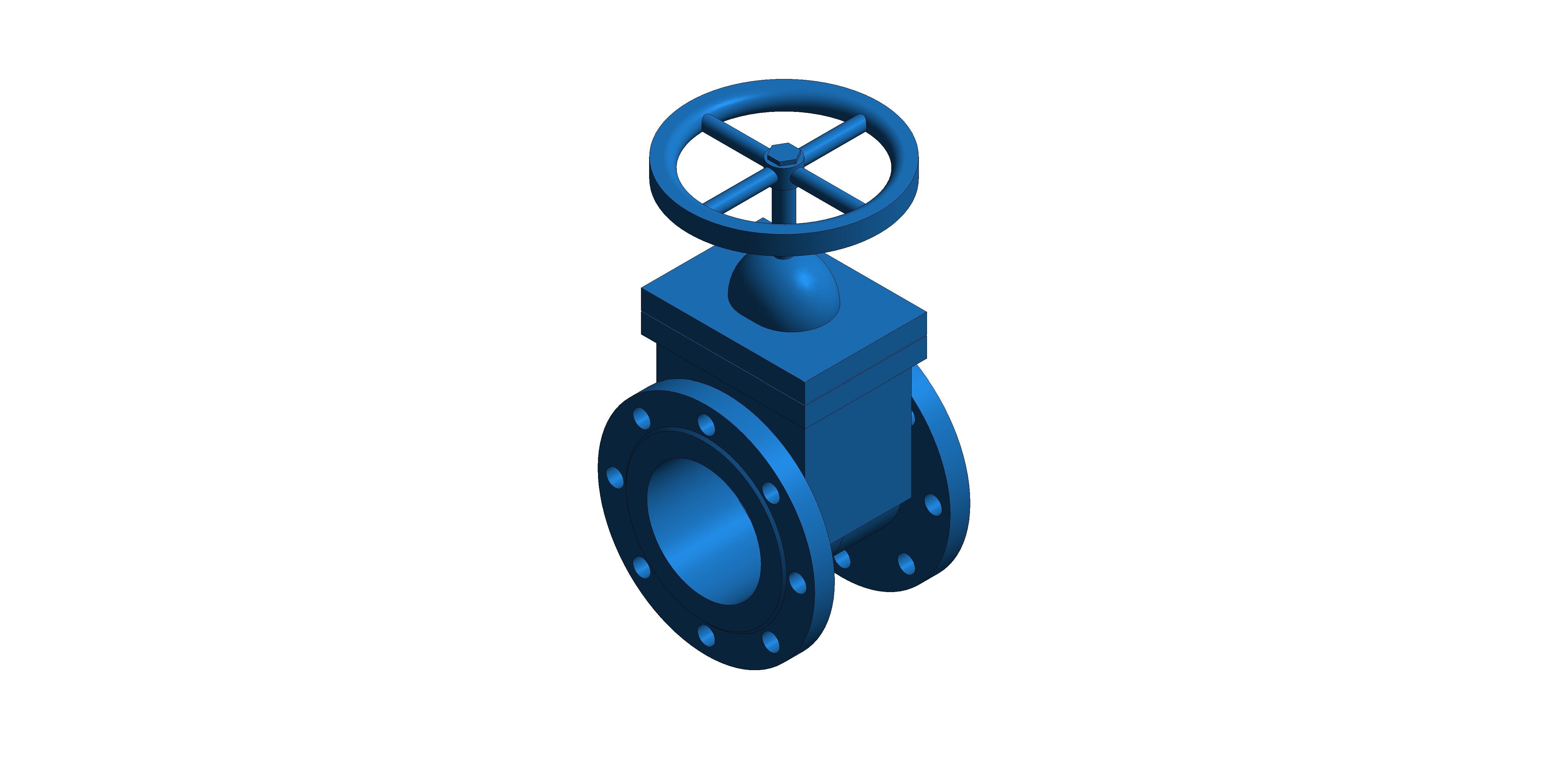Product: GATE402005 - Flanged Gate Valve