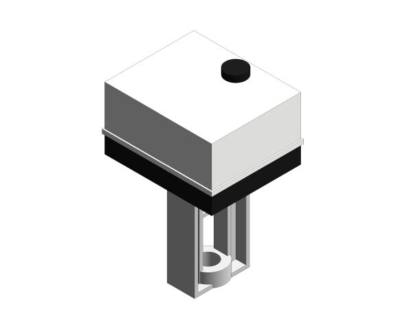 Actuators with 600N force for Linear valves with 20mm stroke